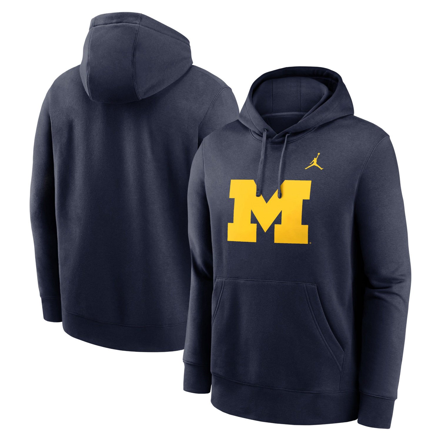 Jordan Brand Michigan Wolverines Primetime Evergreen Club Fleece Pullover Hoodie