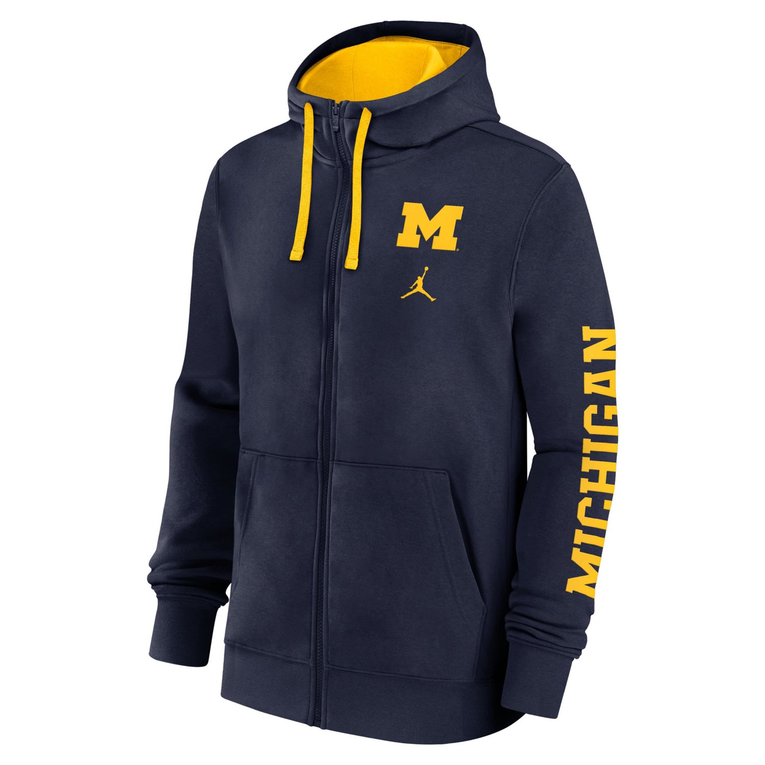 Jordan Brand Michigan Wolverines Primetime Primary Mascot Full-Zip Hoodie - view number 2