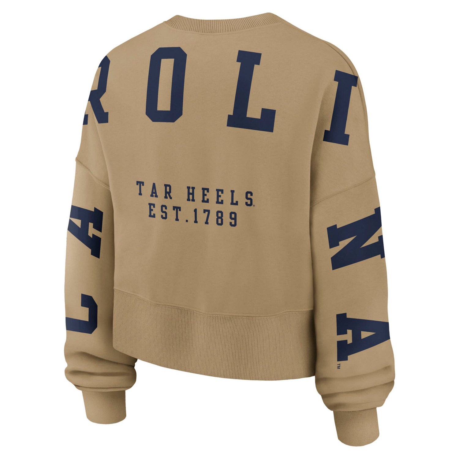 Jordan Brand North Carolina Tar Heels Oversized Phoenix 2-Hit Pullover Sweatshirt - view number 3