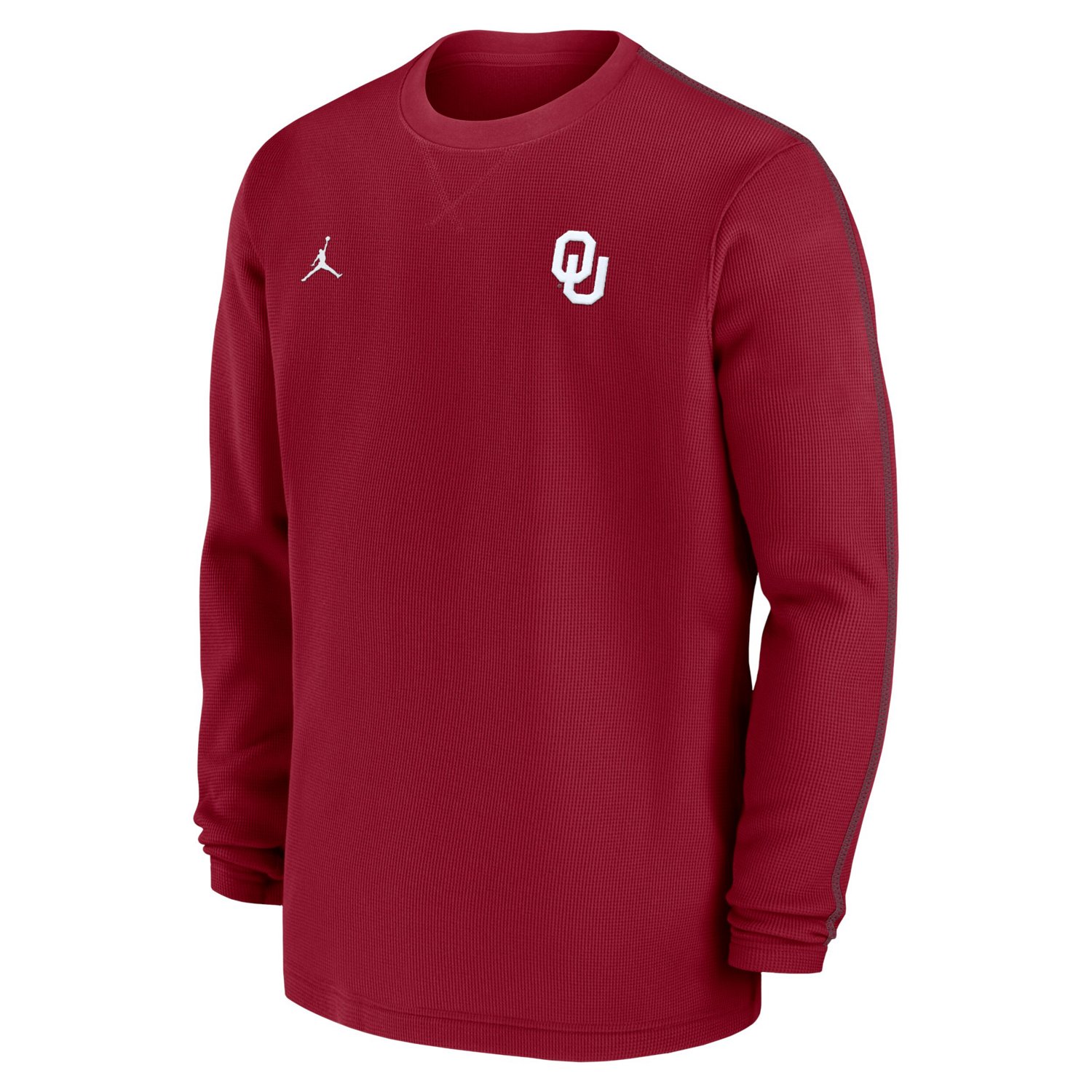 Jordan Brand Oklahoma Sooners 2024 Sideline Coaches Long Sleeve Top - view number 2