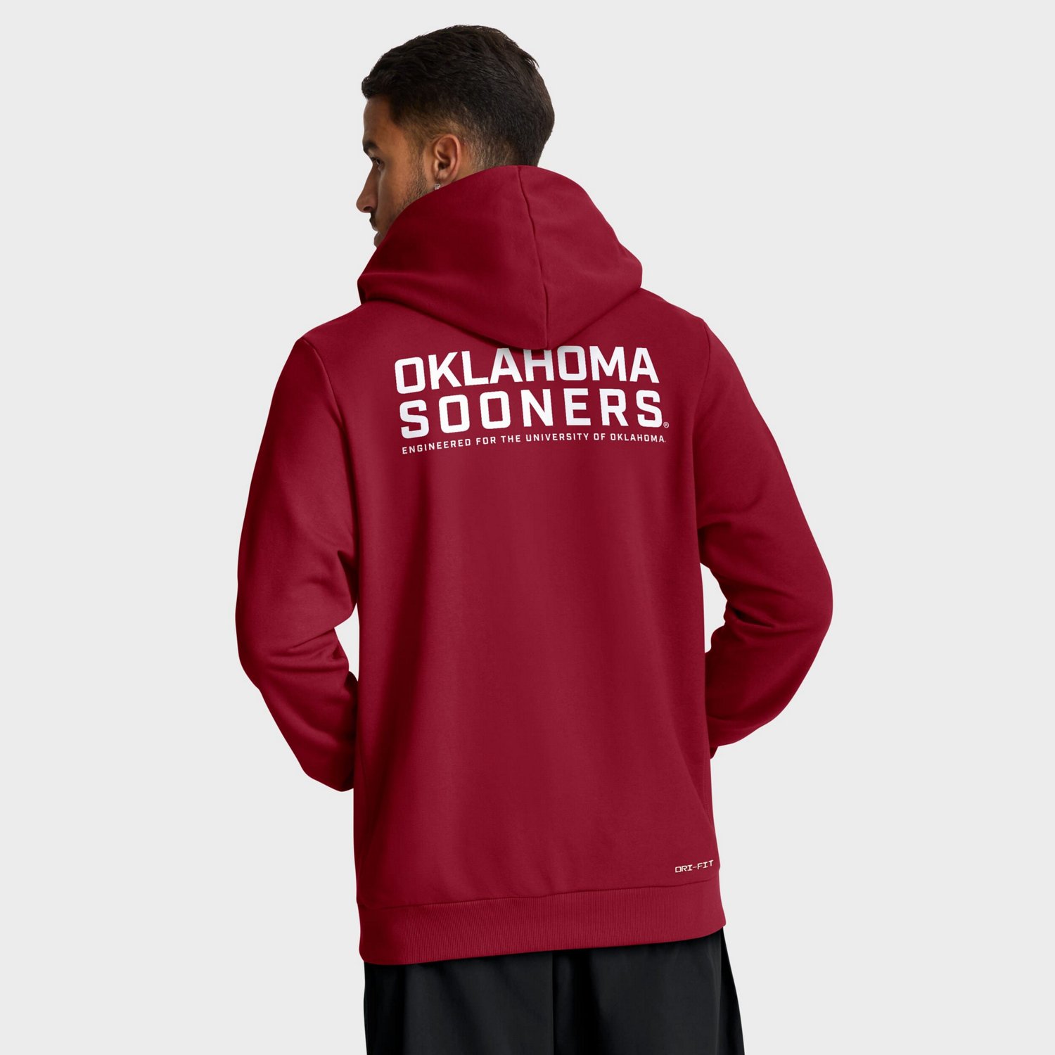 Jordan Brand Oklahoma Sooners 2025 Sideline Performance Full-Zip Hoodie - view number 2