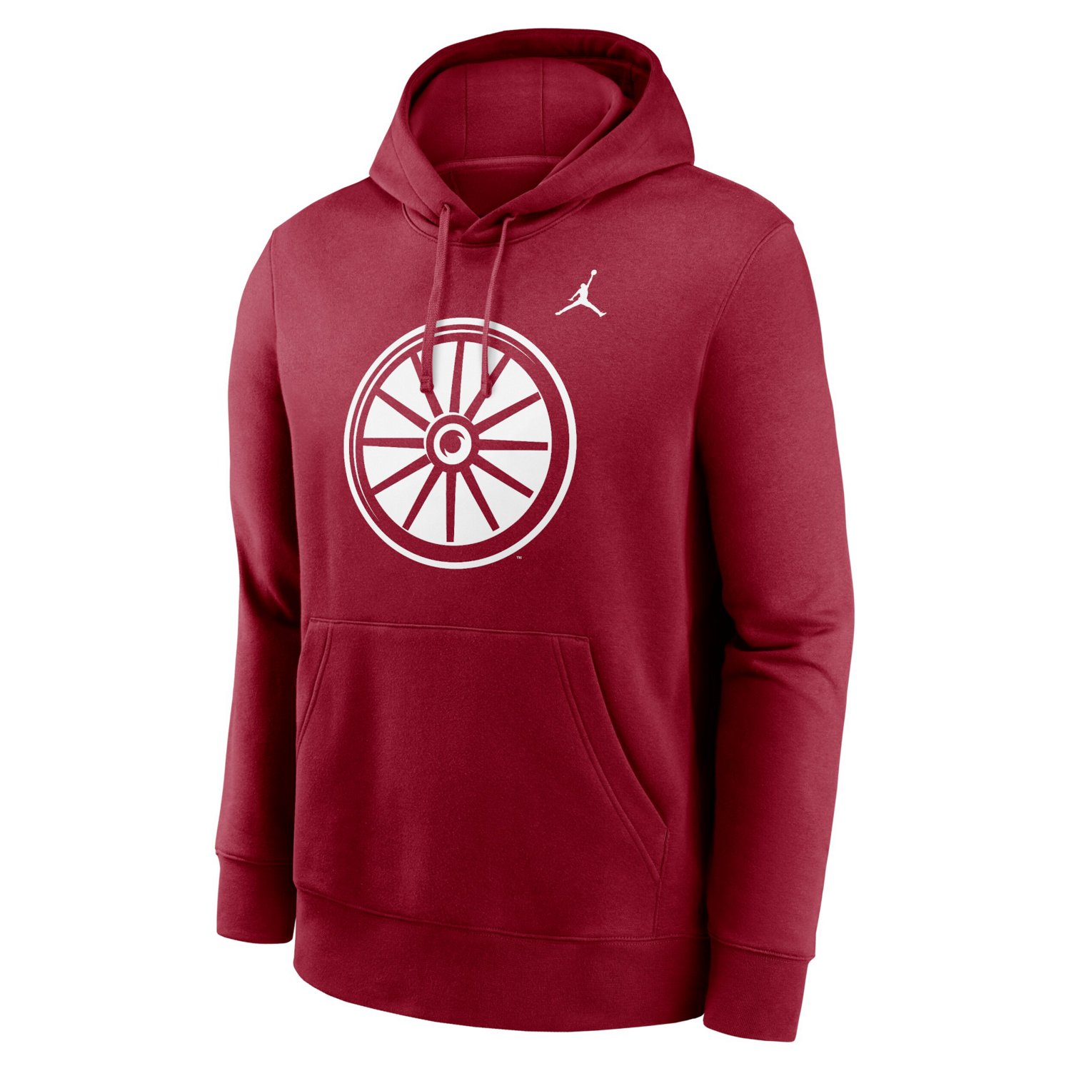 Jordan Brand Oklahoma Sooners Primetime Alternate Logo Club Fleece Pullover Hoodie - view number 2