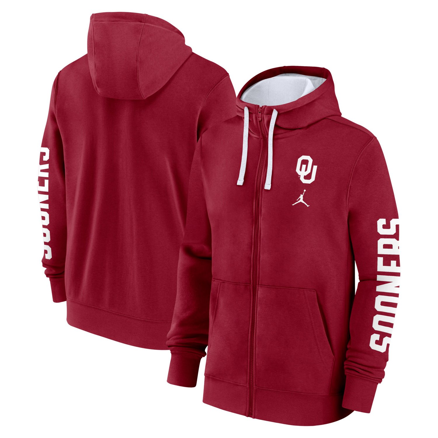 Jordan Brand Oklahoma Sooners Primetime Primary Mascot Full-Zip Hoodie
