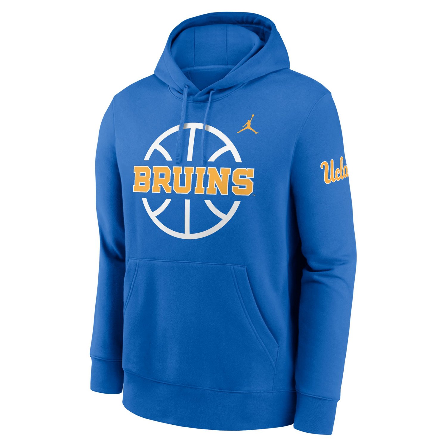 Jordan Brand UCLA Bruins Basketball Icon Club Fleece Pullover Hoodie                                                             - view number 2