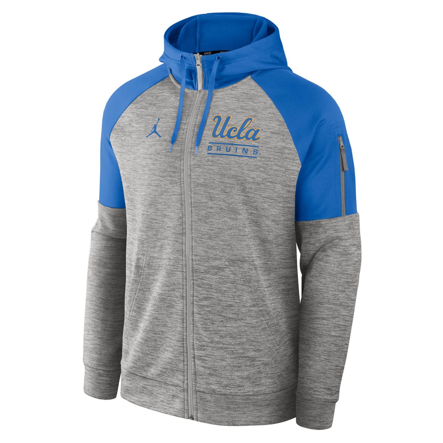 Jordan Brand UCLA Bruins Fitness Raglan Performance Full-Zip Hoodie                                                              - view number 2