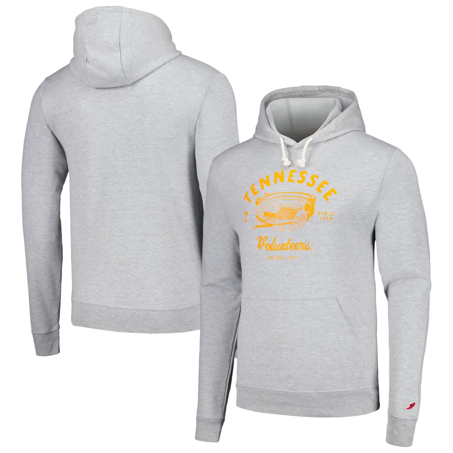 League Collegiate Wear Tennessee Volunteers Stadium Essential Pullover Hoodie