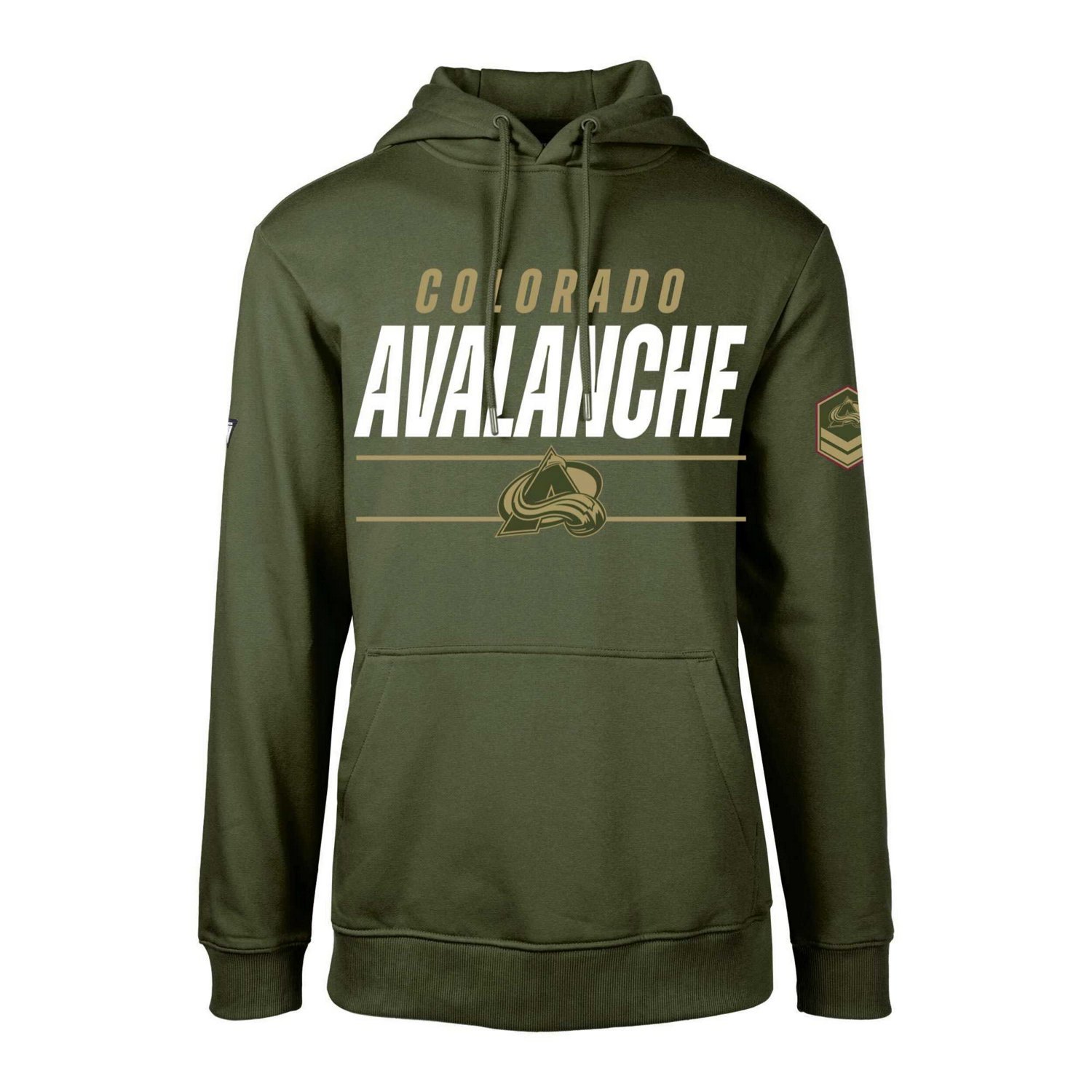 Levelwear Colorado Avalanche Delta Podium Fleece Pullover Hoodie