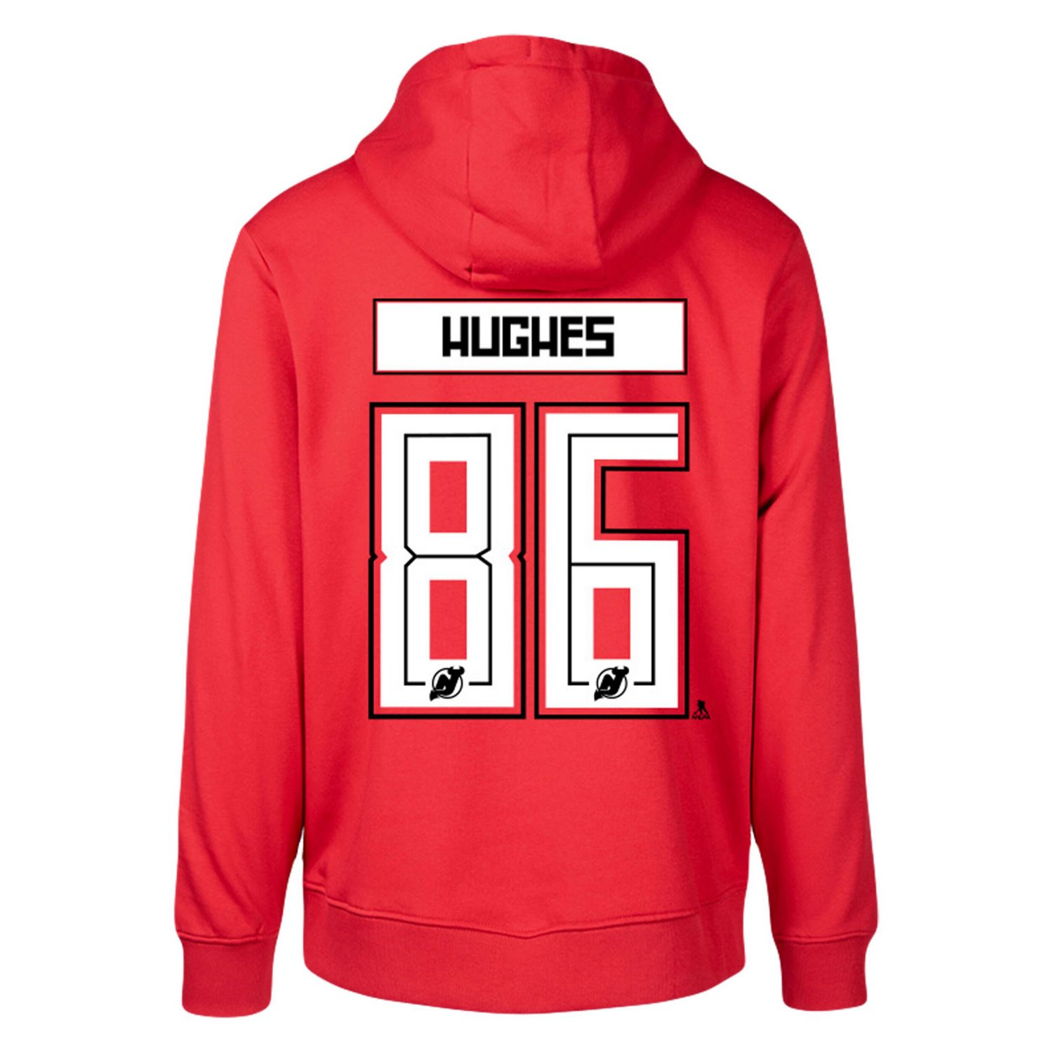 Levelwear Jack Hughes New Jersey Devils Podium Name  Number Pullover Hoodie - view number 3