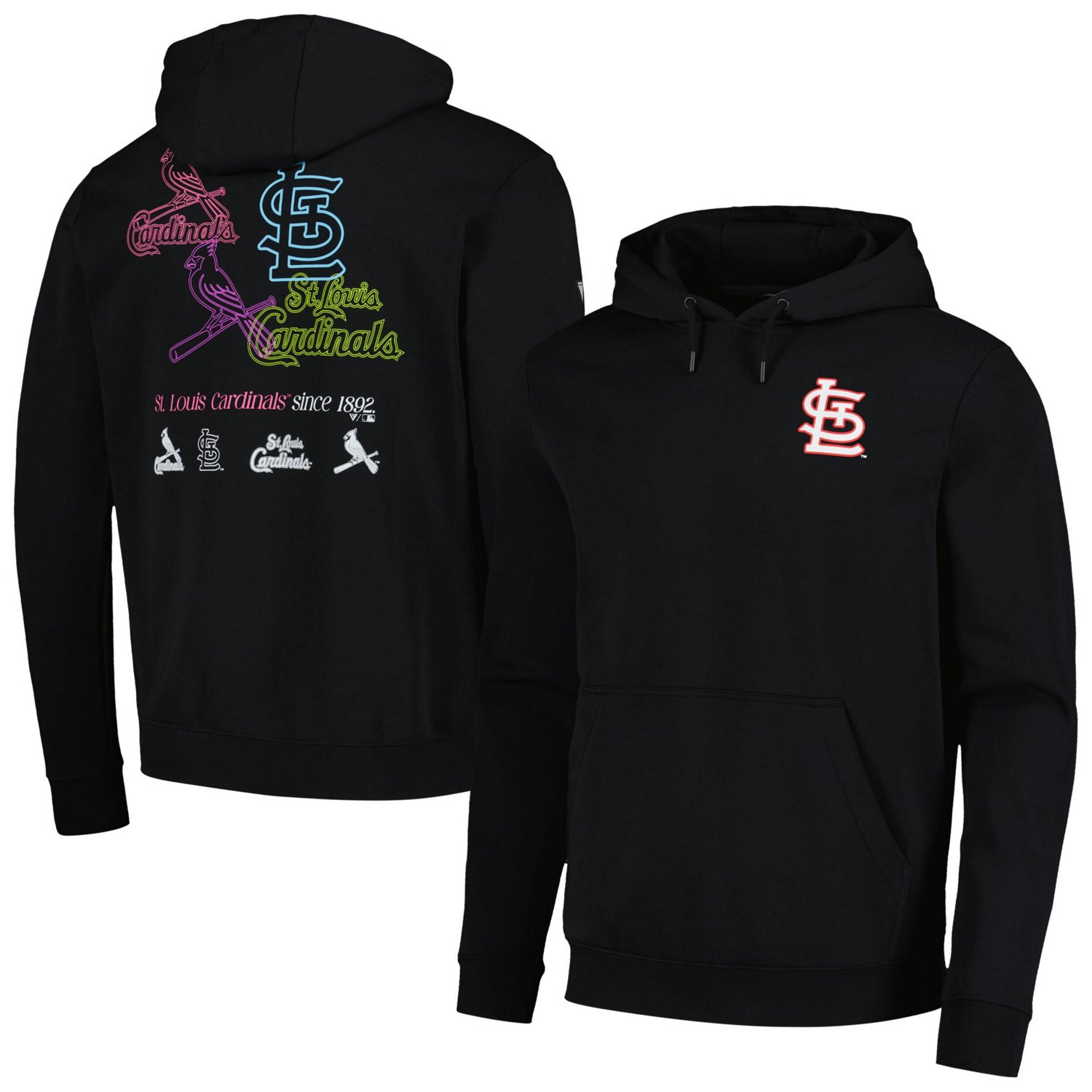 Levelwear St Louis Cardinals Podium Vintage Pullover Hoodie