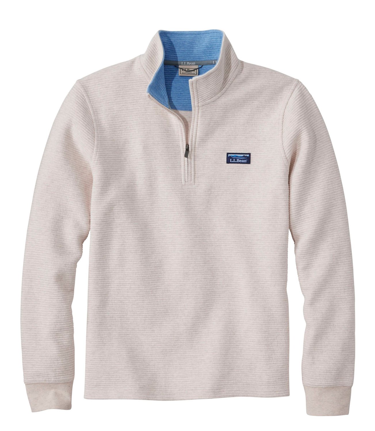 L.L. Bean Men's Lakewashed 1/4 Zip Pullover