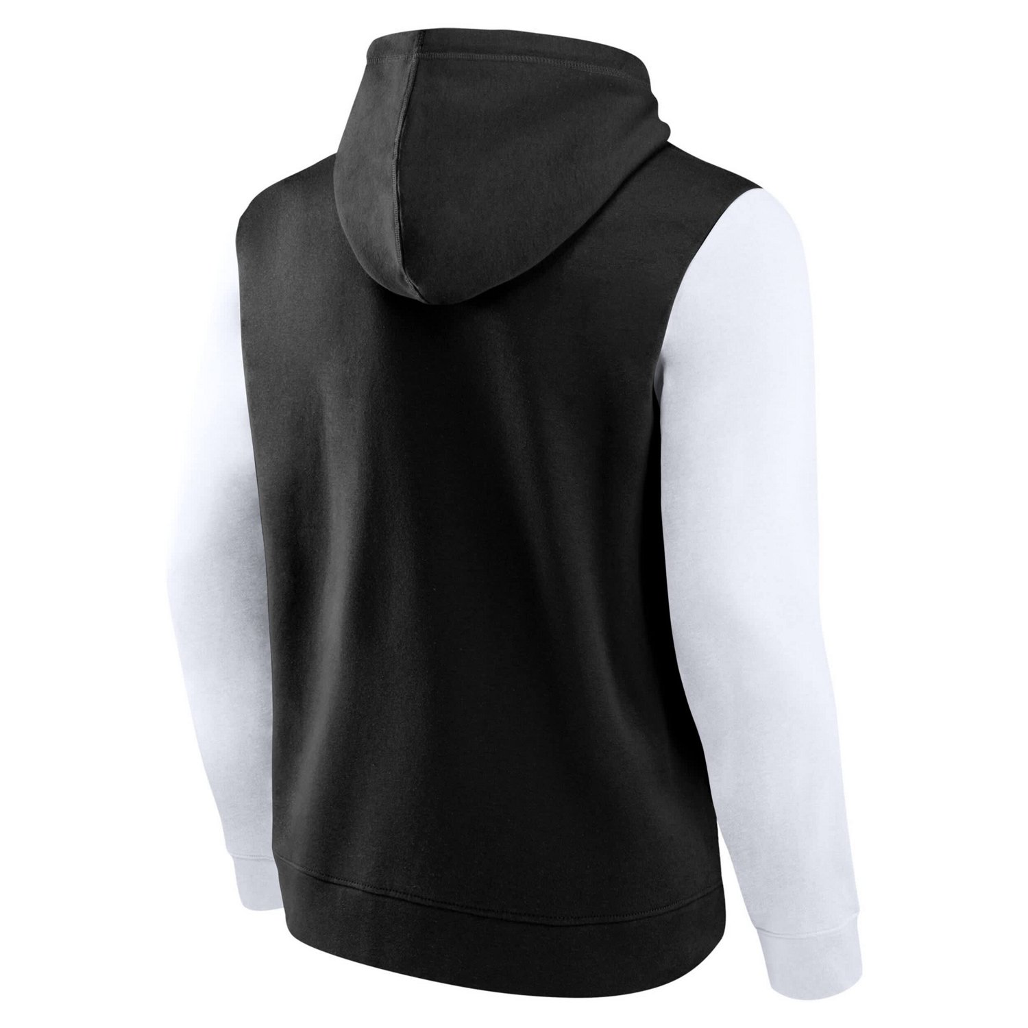 Logo Athletic Brooklyn Nets Outline Colorblock Pullover Hoodie - view number 3