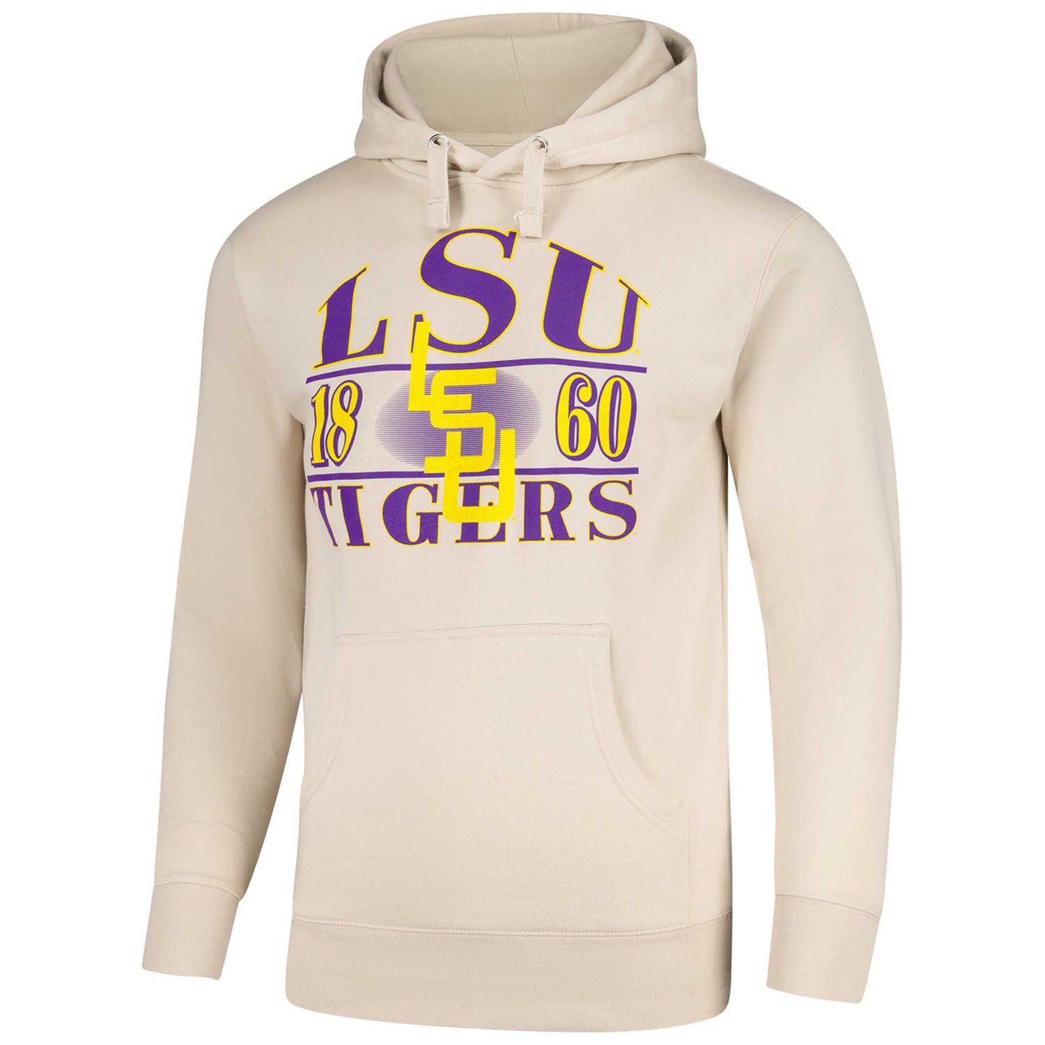 LSU Tigers Upper Arch Letters Pullover Hoodie