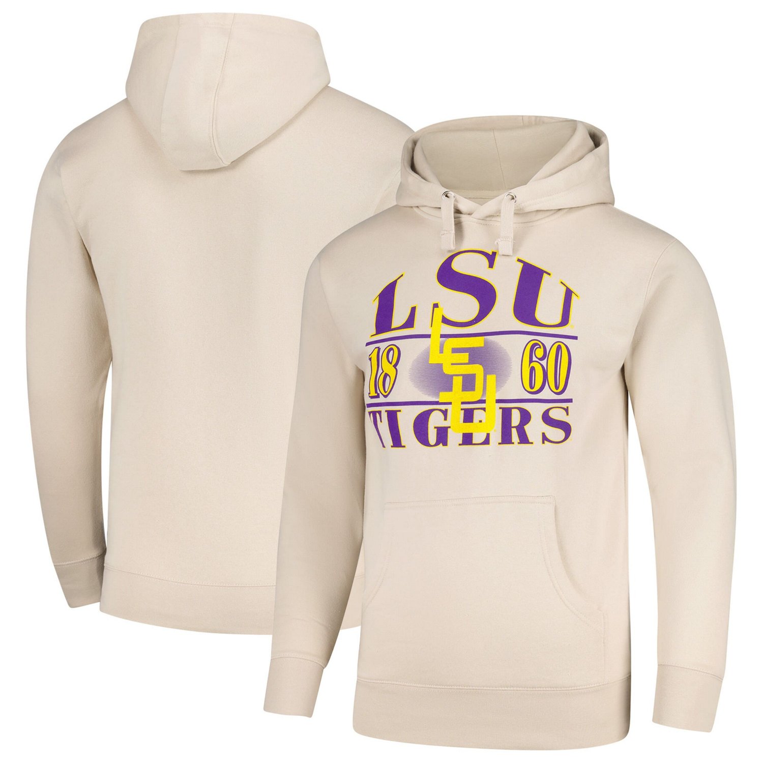 LSU Tigers Upper Arch Letters Pullover Hoodie