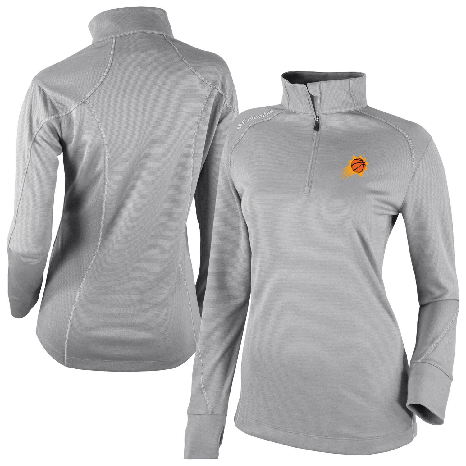 Men's Columbia Phoenix Suns Omni-Wick Shotgun Quarter-Zip 20 Pullover