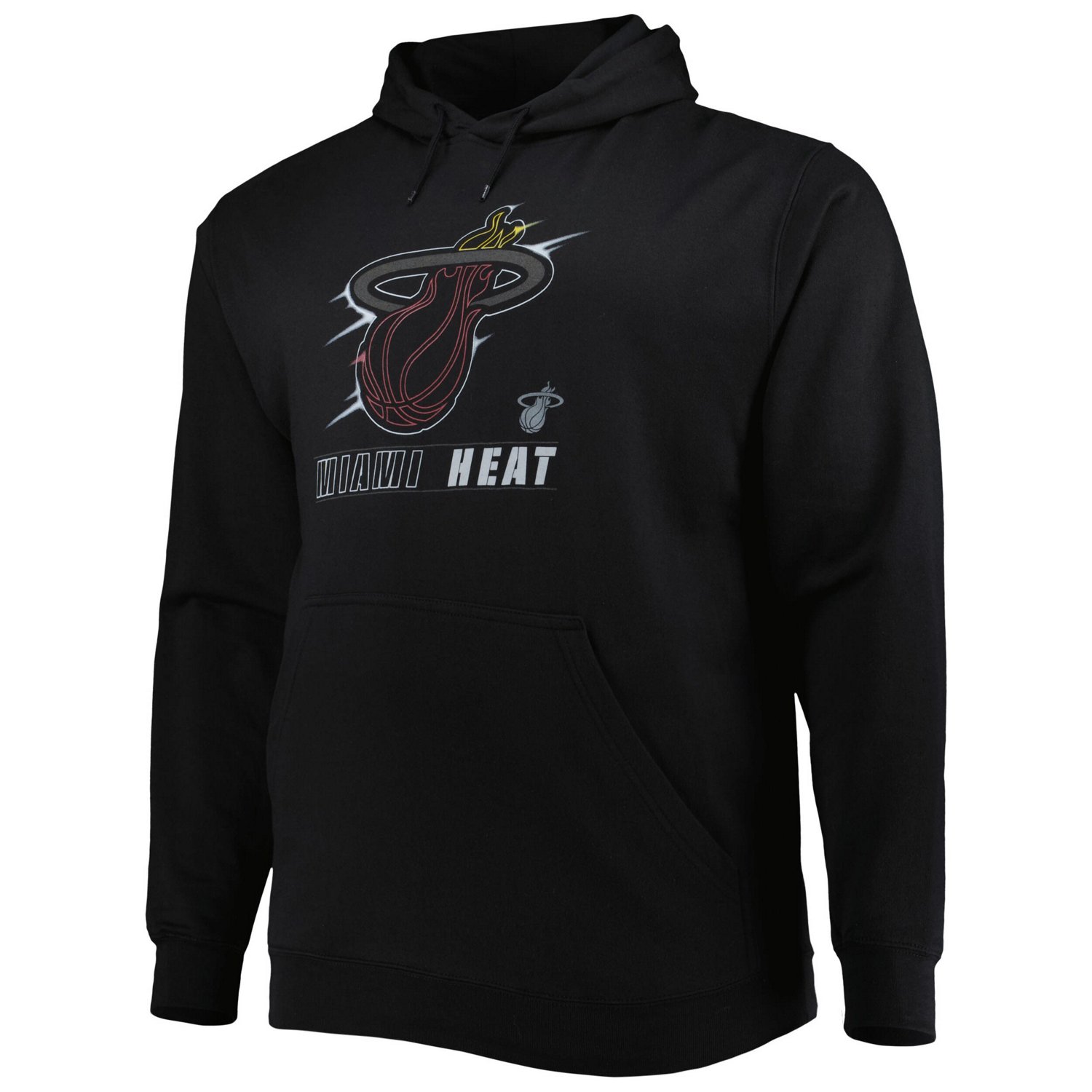 Miami Heat Big  Tall Heart  Soul Pullover Hoodie - view number 2