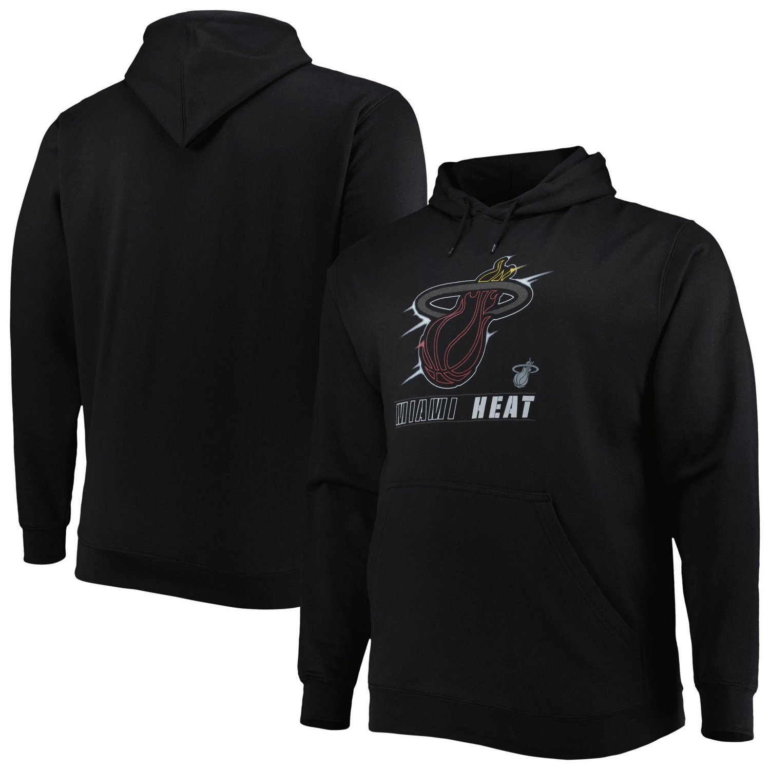 Miami Heat Big  Tall Heart  Soul Pullover Hoodie - view number 1