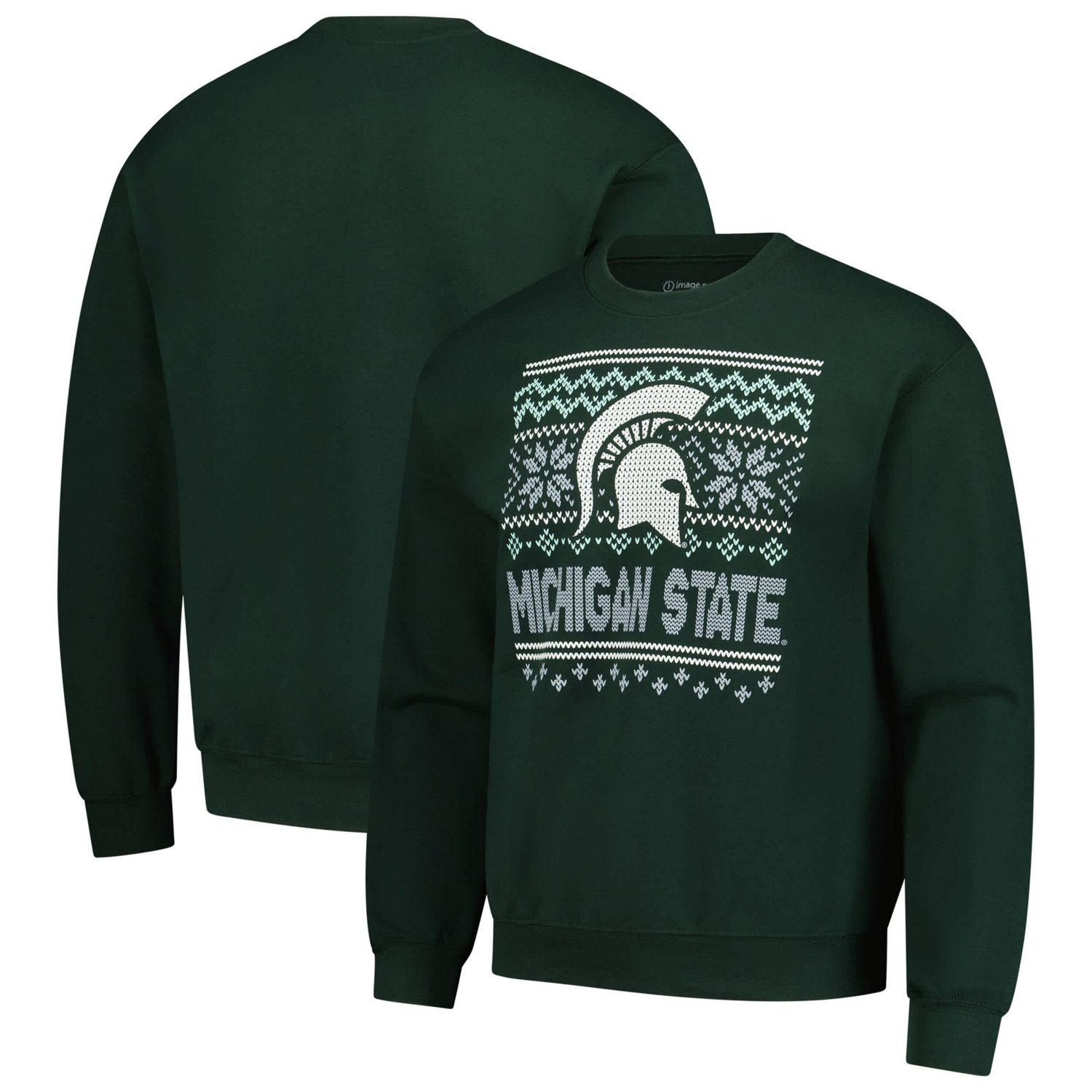 Michigan State Spartans Holiday Fleece Sweatshirt