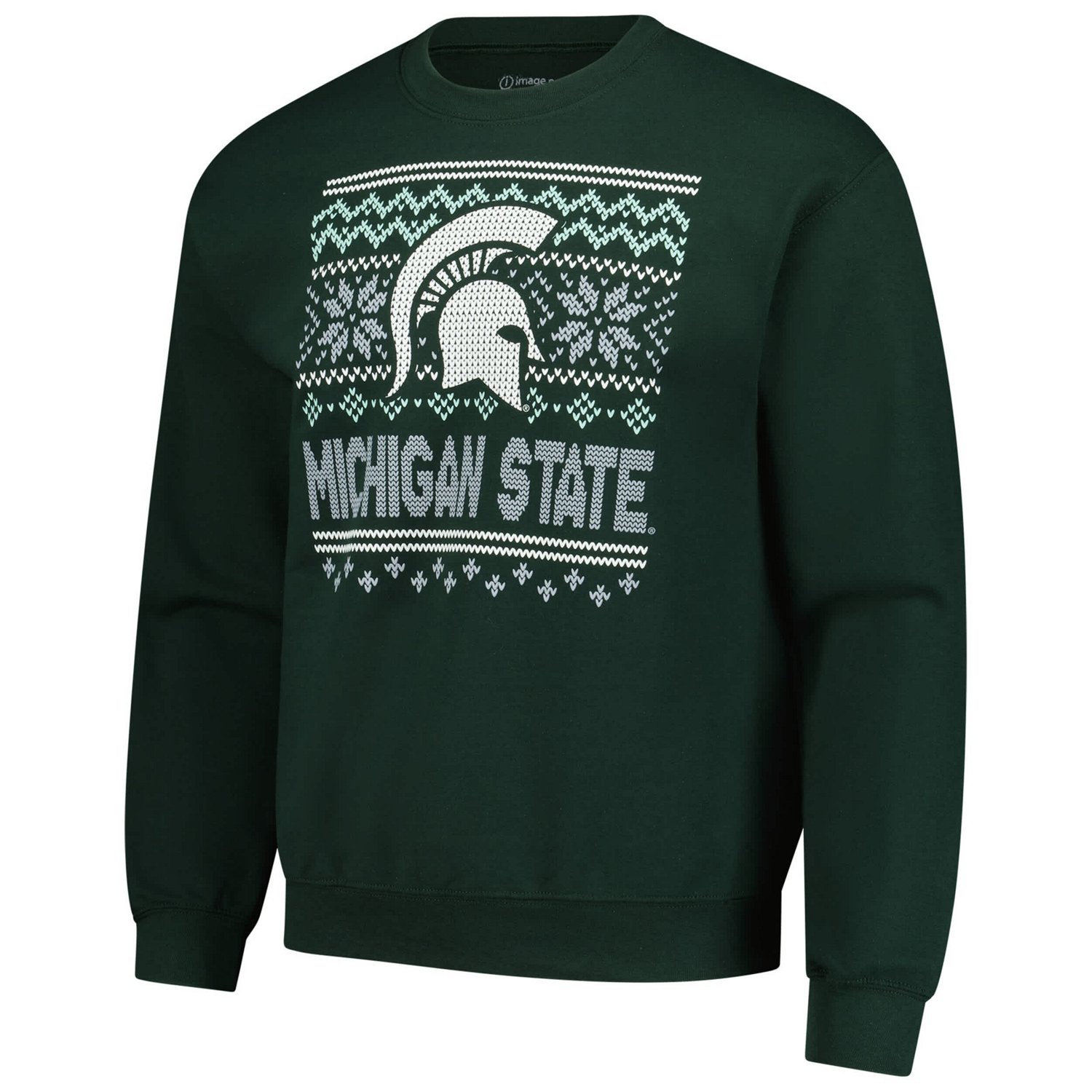 Michigan State Spartans Holiday Fleece Sweatshirt - view number 2