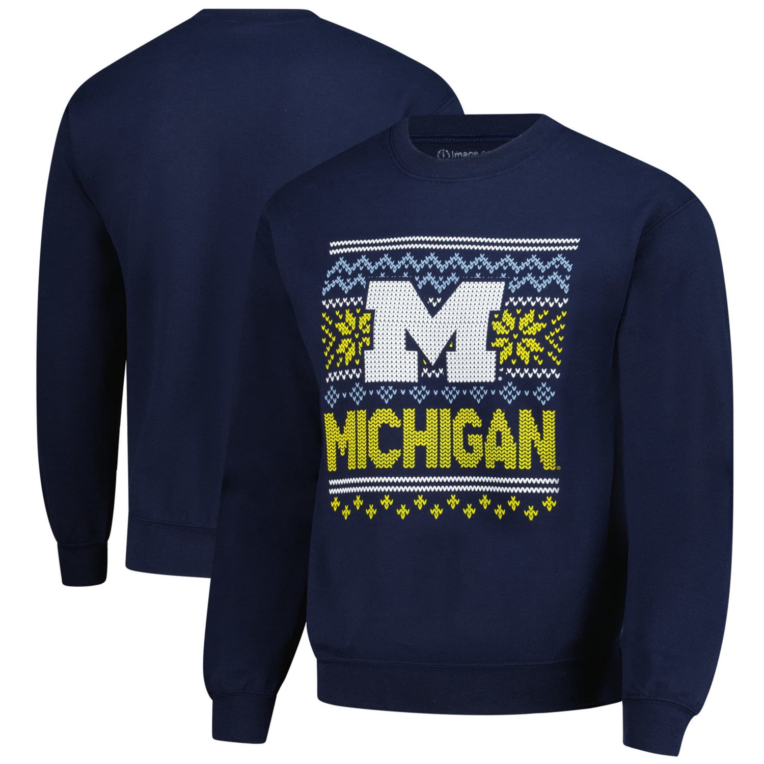 Michigan Wolverines Holiday Fleece Sweatshirt