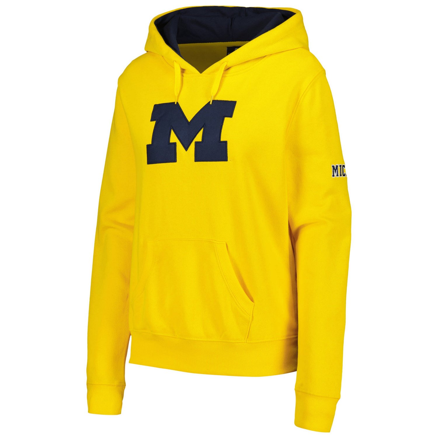 Michigan Wolverines Team Big Logo Pullover Hoodie                                                                                - view number 2
