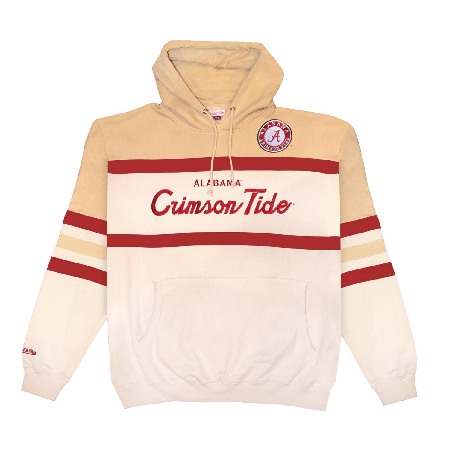 Mitchell  Ness Alabama Crimson Tide Big  Tall Head Coach Pullover Hoodie - view number 2