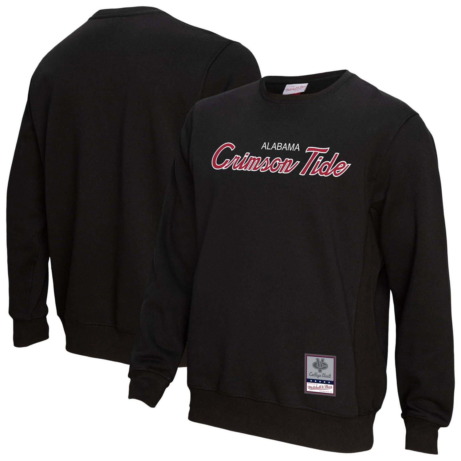 Mitchell  Ness Alabama Crimson Tide Elite Script Pullover Sweatshirt