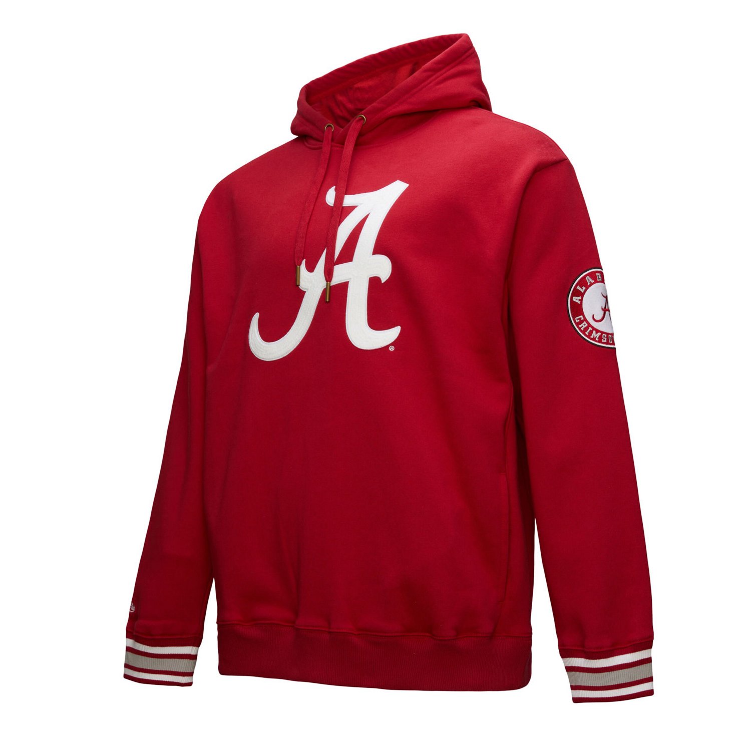 Mitchell  Ness Alabama Tide Chainstich Fleece Pullover Hoodie                                                                    - view number 2