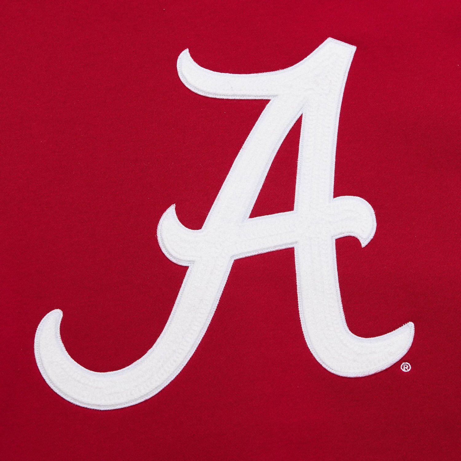 Mitchell  Ness Alabama Tide Chainstich Fleece Pullover Hoodie                                                                    - view number 4