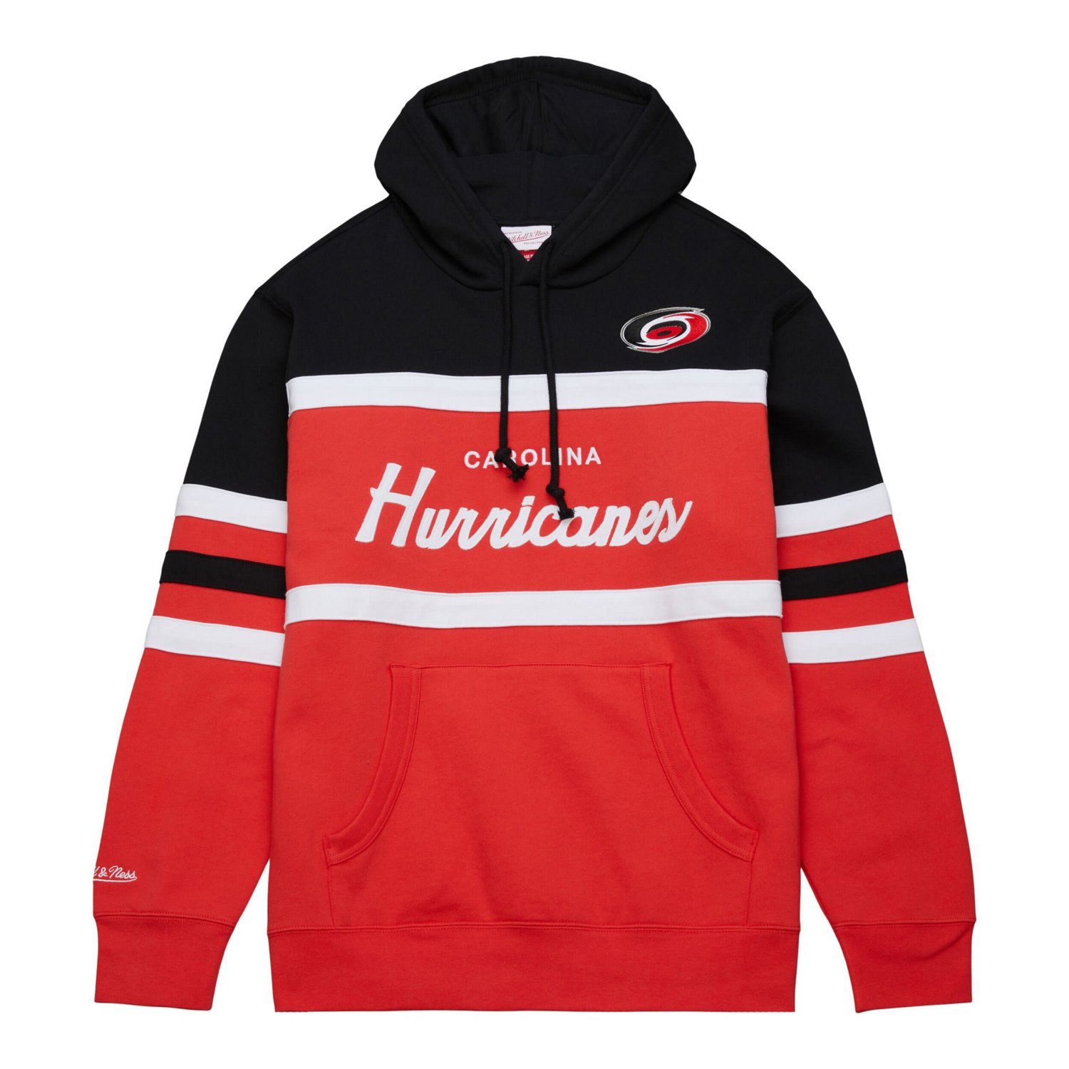 Mitchell  Ness Black Carolina Hurricanes Head Coach Pullover Hoodie - view number 2