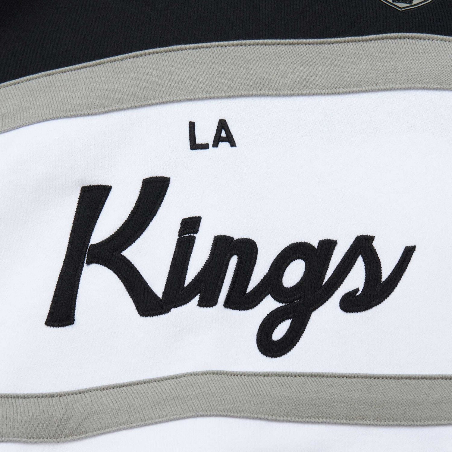 Mitchell  Ness Black Los Angeles Kings Head Coach Pullover Hoodie - view number 4
