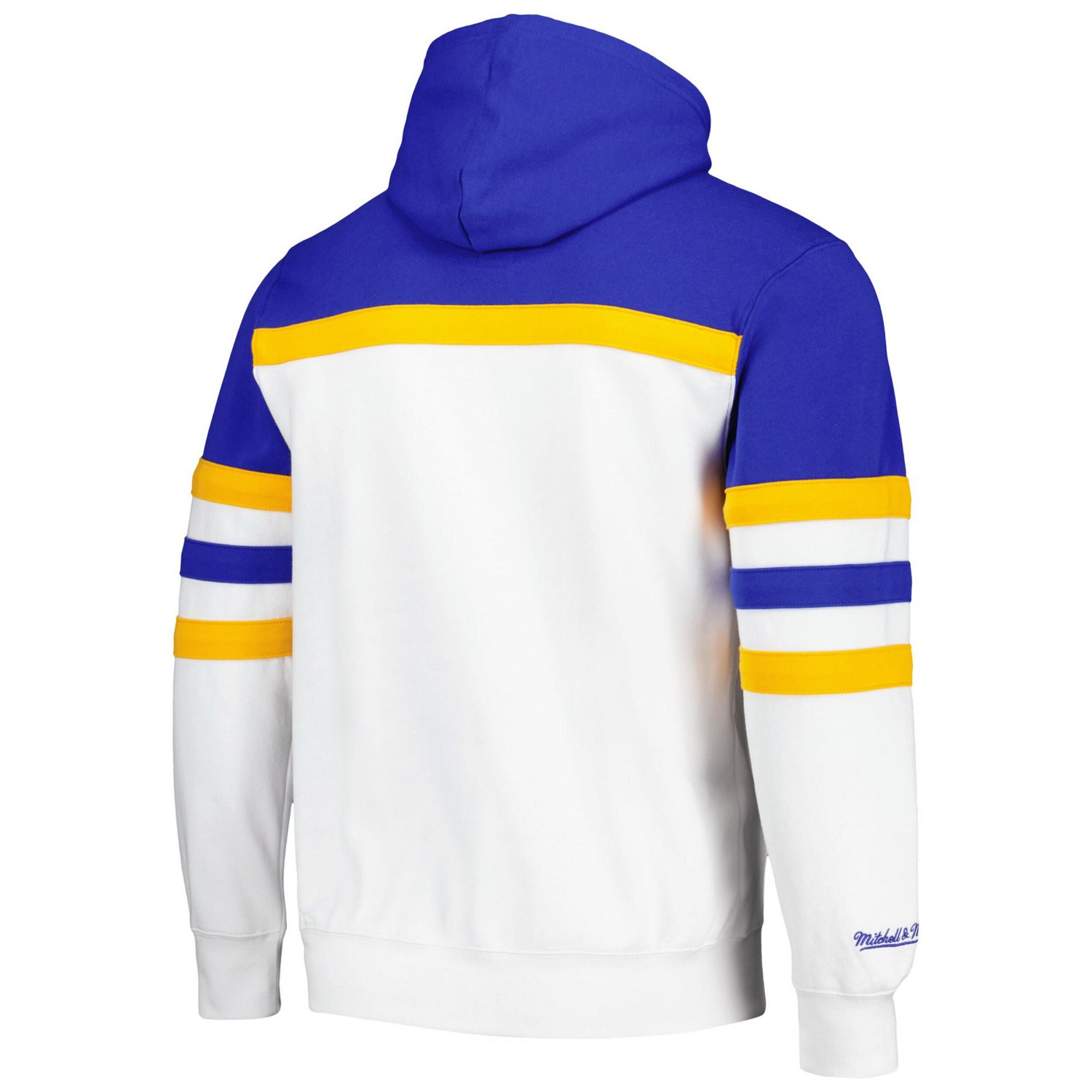 Mitchell  Ness Blue St Louis Blues Head Coach Pullover Hoodie                                                                    - view number 3