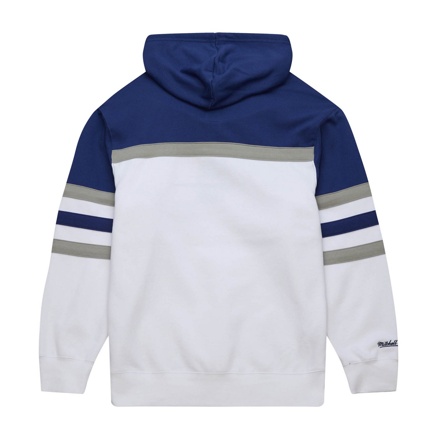 Mitchell  Ness Blue Tampa Bay Lightning Head Coach Pullover Hoodie - view number 3