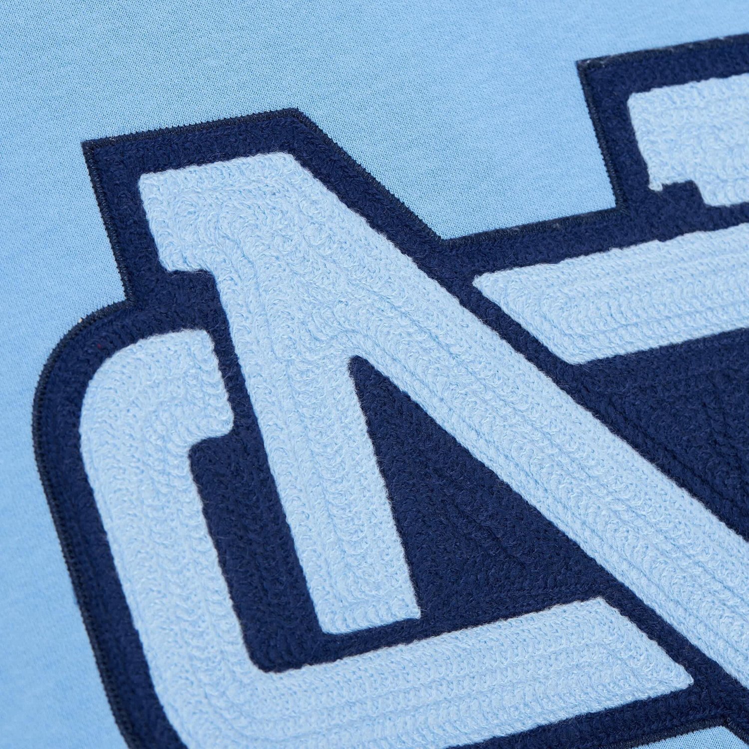 Mitchell  Ness Carolina North Carolina Tar Heels Chainstich Fleece Pullover Hoodie                                               - view number 4