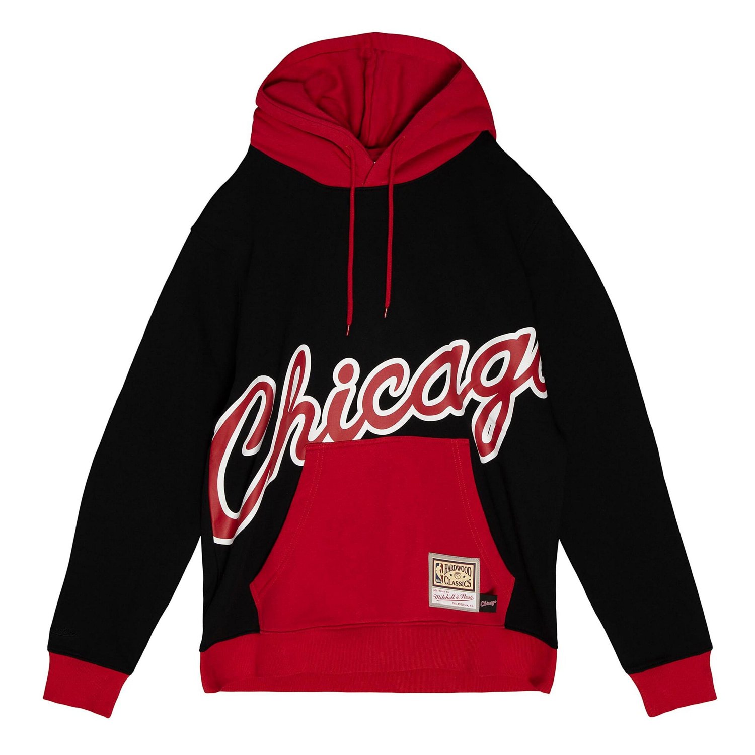 Mitchell  Ness Chicago Bulls Hardwood Classics Big Face 50 Pullover Hoodie                                                       - view number 2
