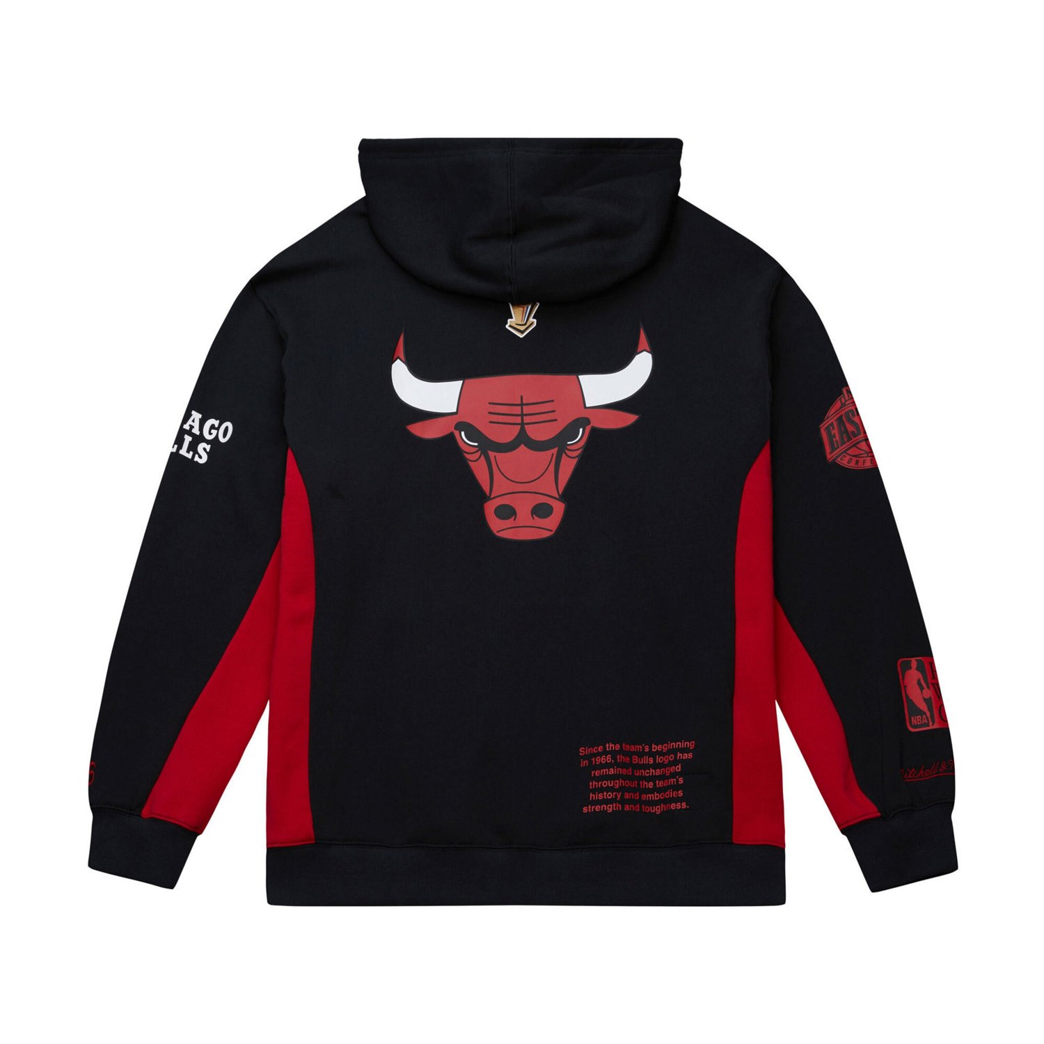 Mitchell  Ness Chicago Bulls Hardwood Classics Team Origins Fleece Pullover Hoodie                                               - view number 3