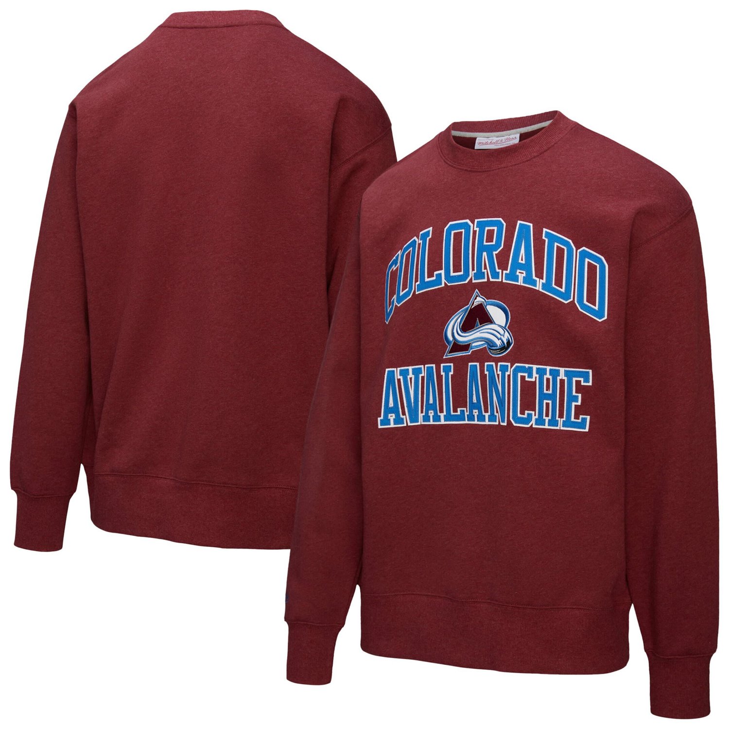 Mitchell  Ness Colorado Avalanche Playoff Win Fleece Pullover Sweatshirt - view number 1