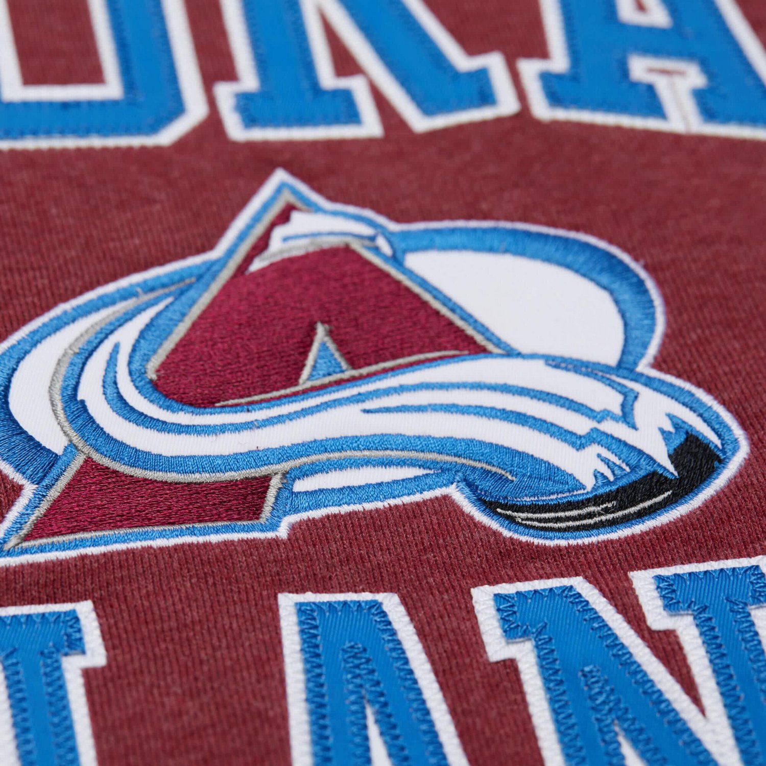 Mitchell  Ness Colorado Avalanche Playoff Win Fleece Pullover Sweatshirt - view number 4