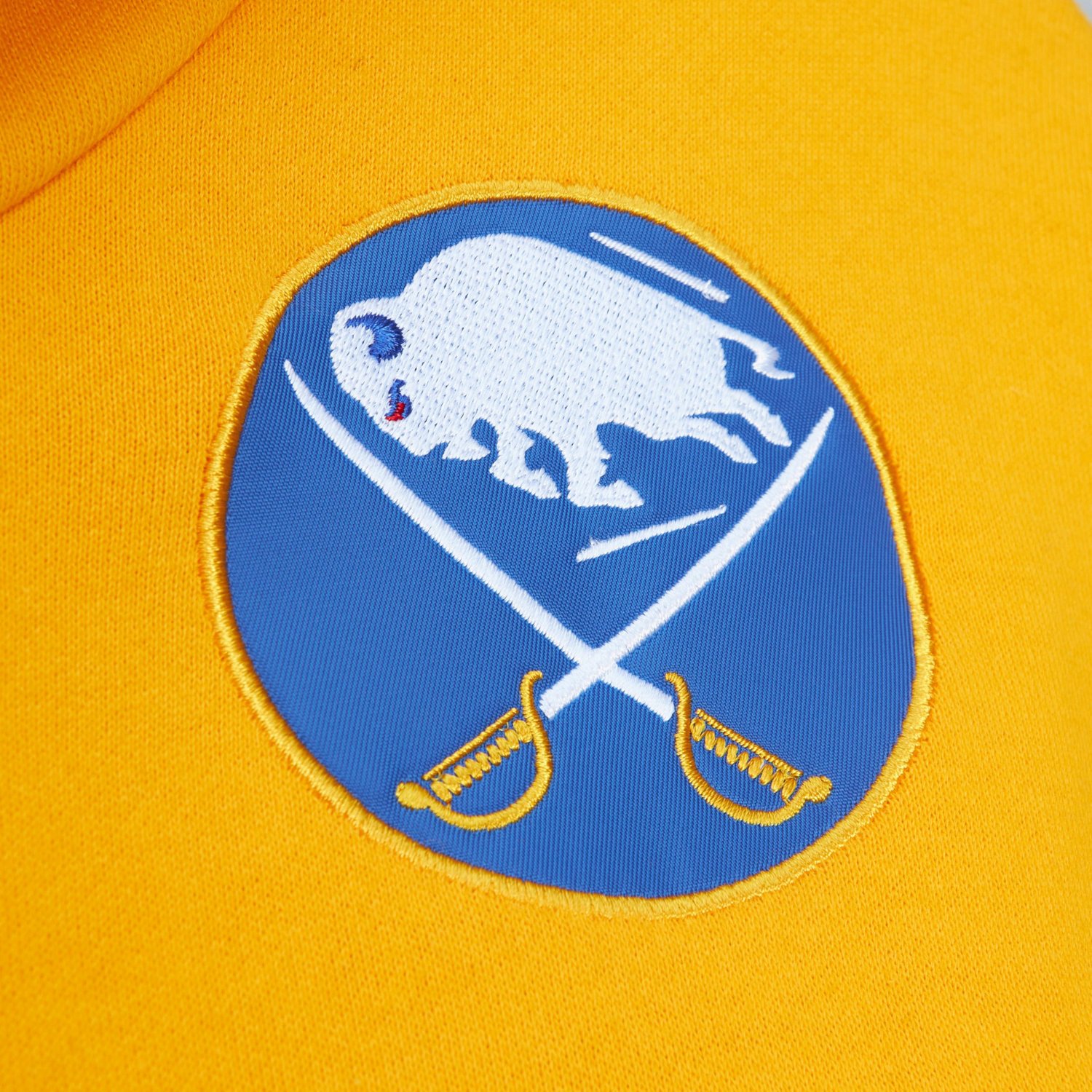 Mitchell  Ness Gold Buffalo Sabres Head Coach Pullover Hoodie - view number 4