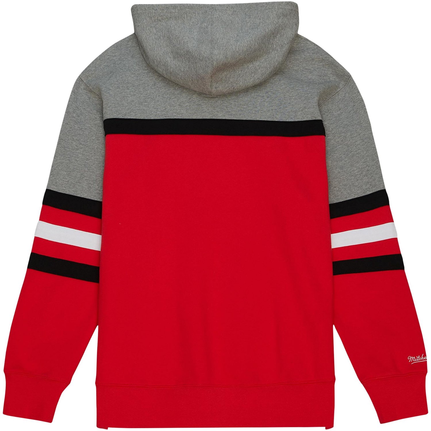 Mitchell  Ness Gray Carolina Hurricanes Head Coach Pullover Hoodie                                                               - view number 3