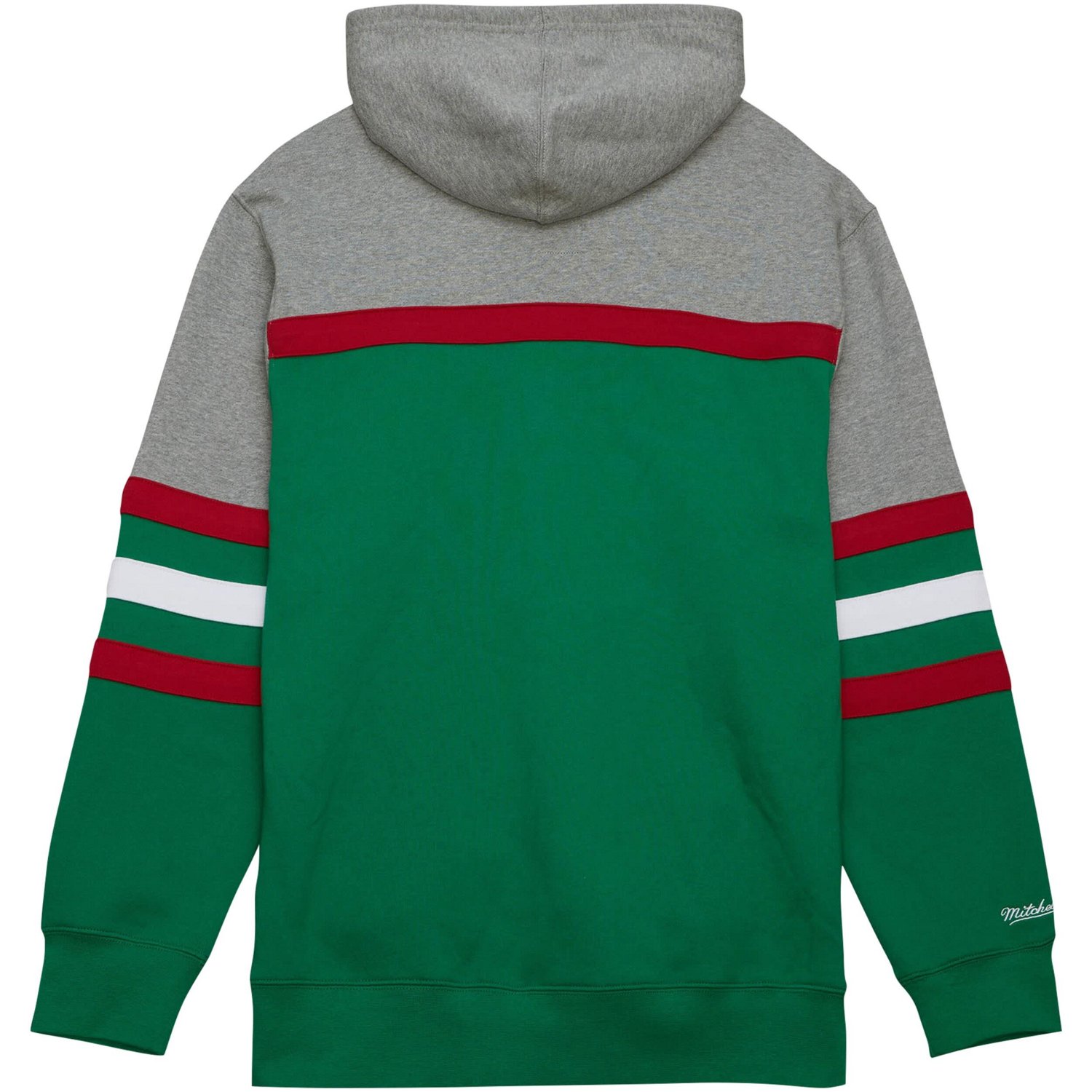 Mitchell  Ness Gray Minnesota Wild Head Coach Pullover Hoodie - view number 2