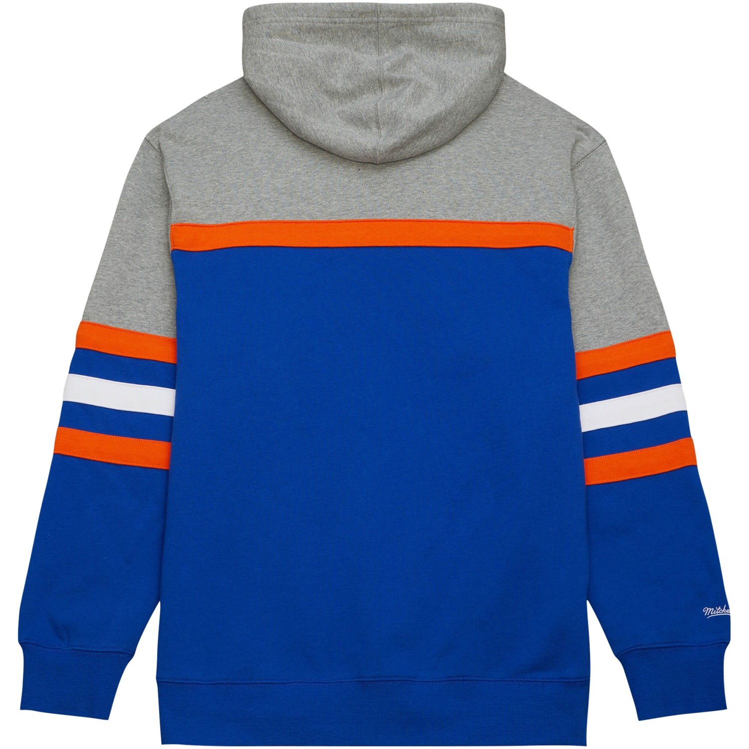 Mitchell  Ness Gray New York Islanders Head Coach Pullover Hoodie - view number 3