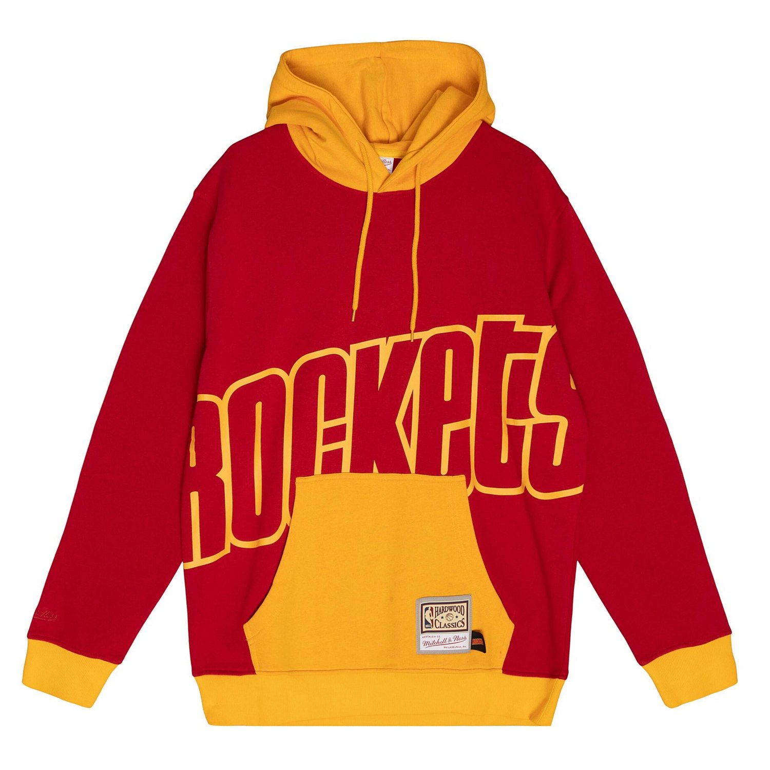 Mitchell  Ness Houston Rockets Hardwood Classics Big Face 50 Pullover Hoodie - view number 2