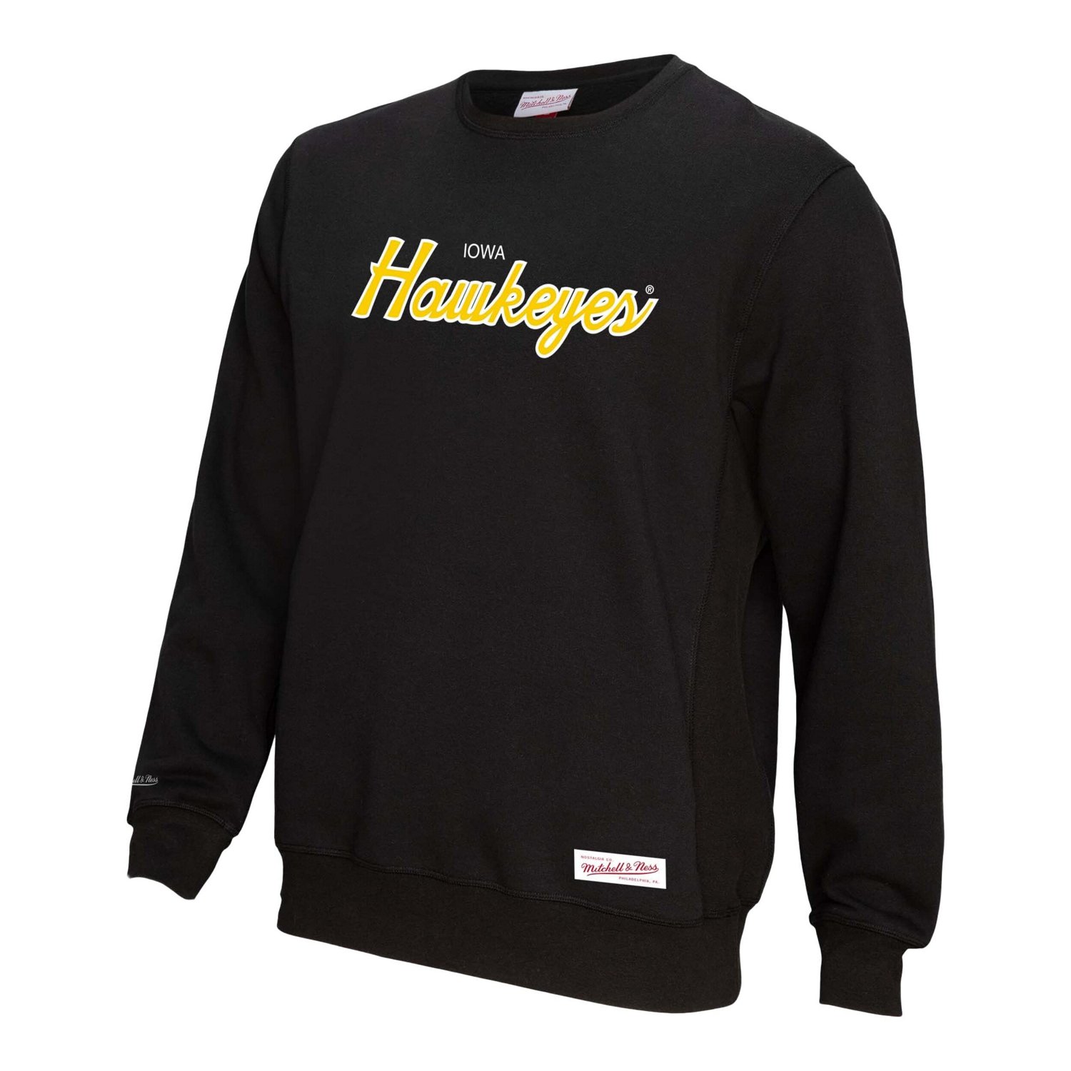 Mitchell  Ness Iowa Hawkeyes Elite Script Pullover Sweatshirt - view number 2