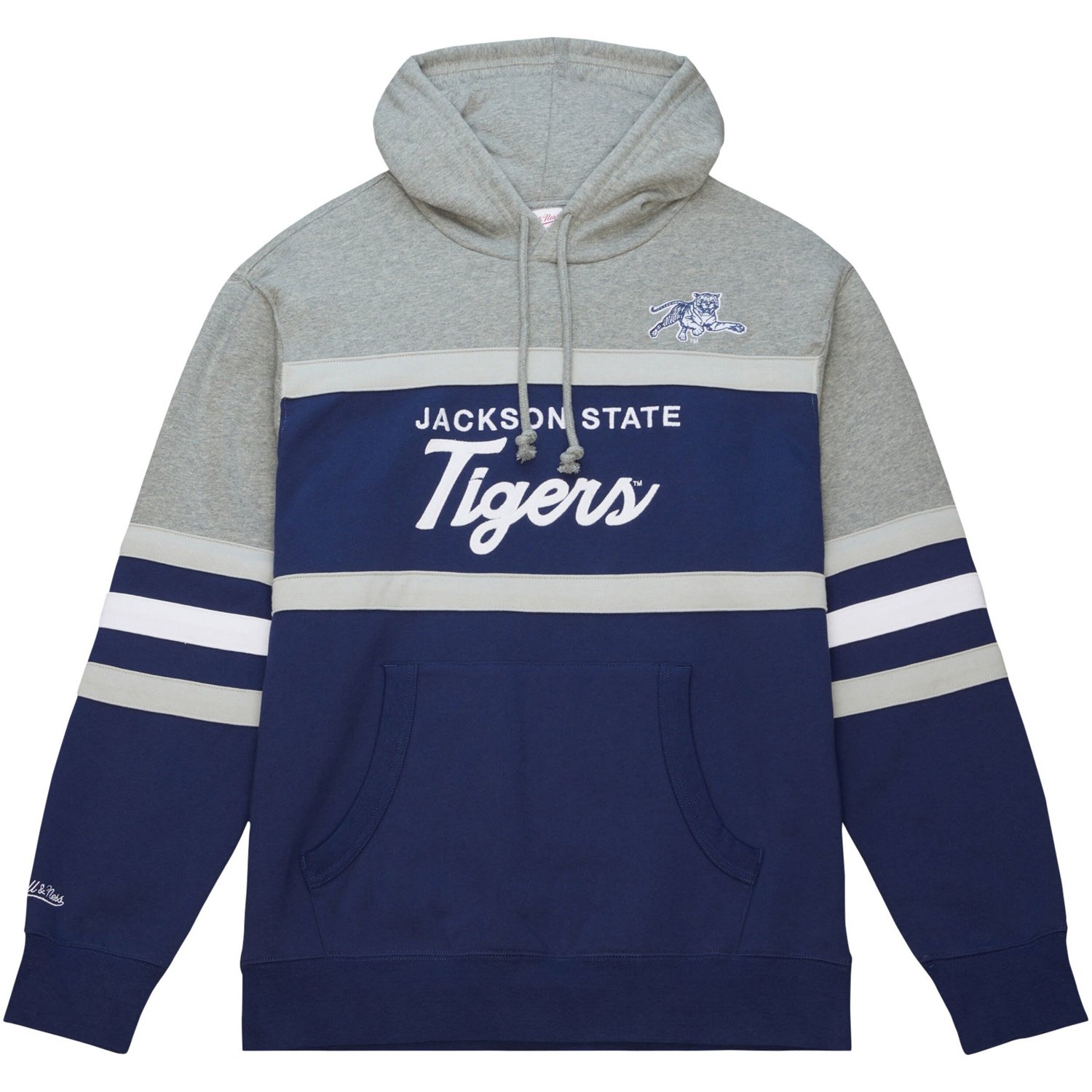 Mitchell  Ness Jackson State Tigers Head Coach Pullover Hoodie - view number 2