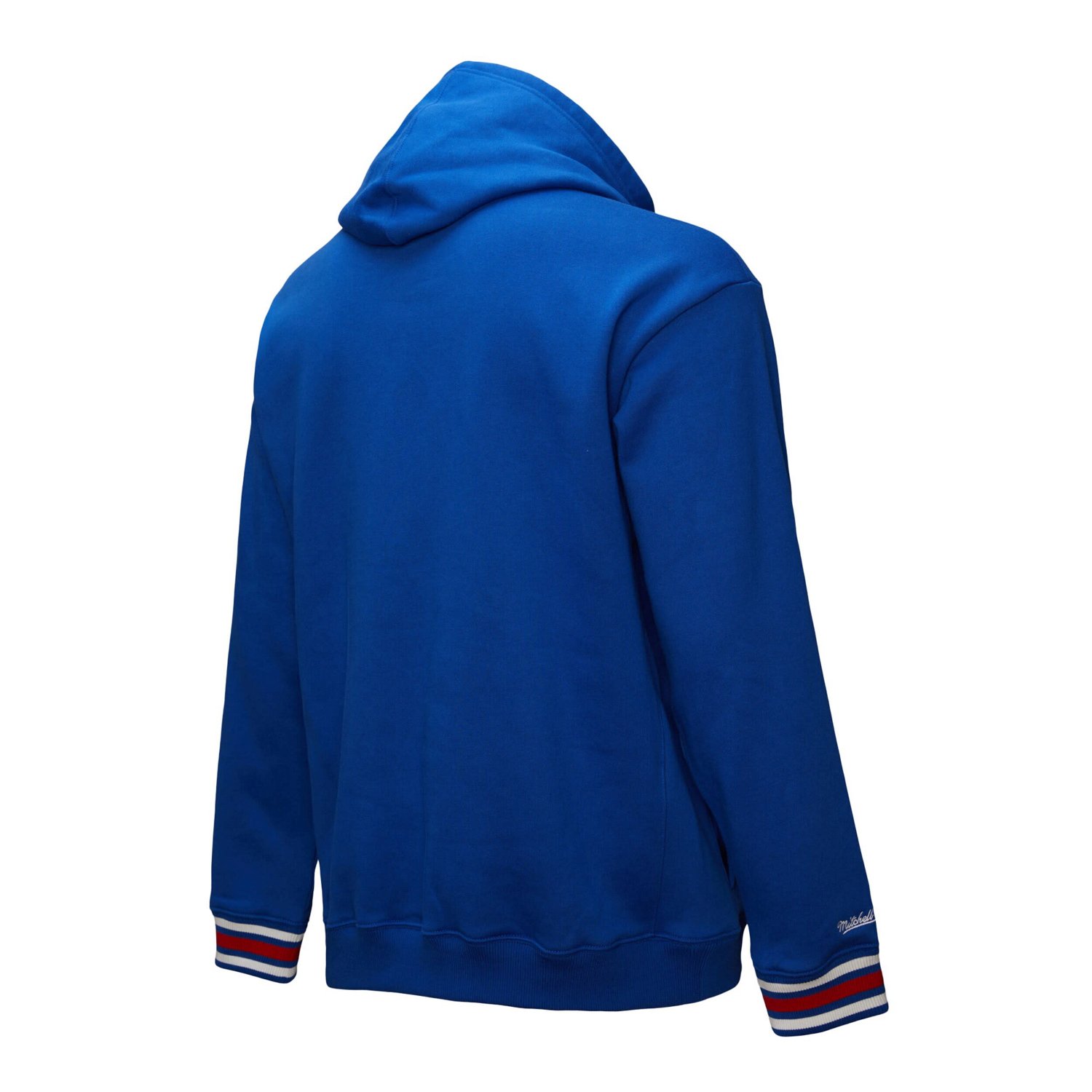 Mitchell  Ness Kansas Jayhawks Chainstich Fleece Pullover Hoodie                                                                 - view number 3