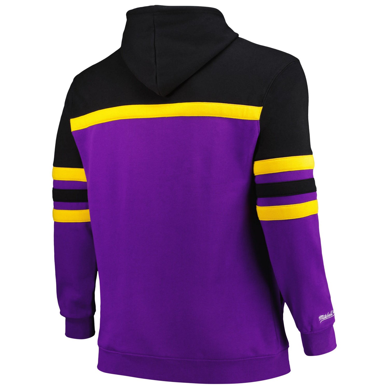 Mitchell  Ness Los Angeles Lakers Big Tall Hardwood Classics Head Coach Pullover Hoodie