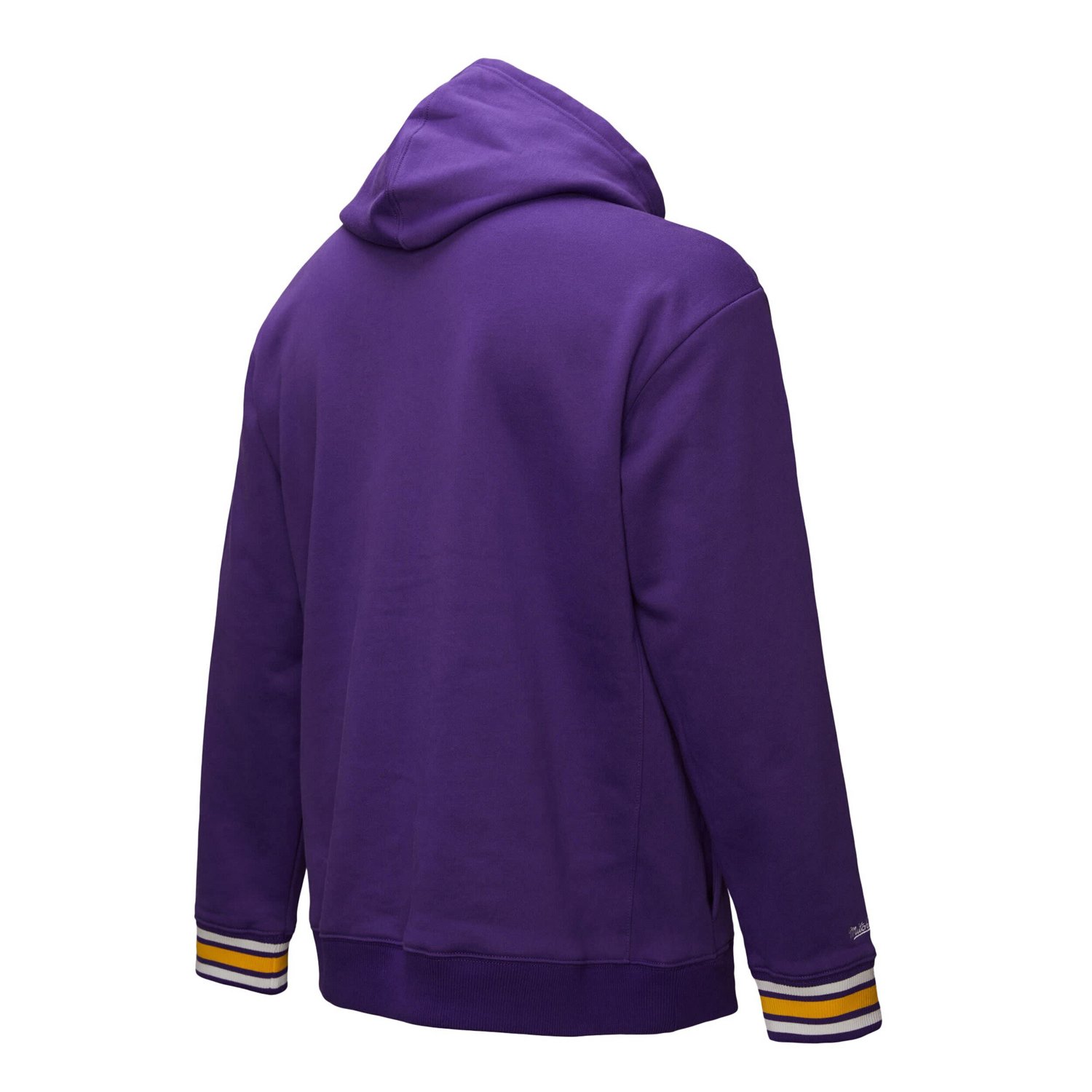 Mitchell  Ness LSU Tigers Chainstich Fleece Pullover Hoodie                                                                      - view number 3