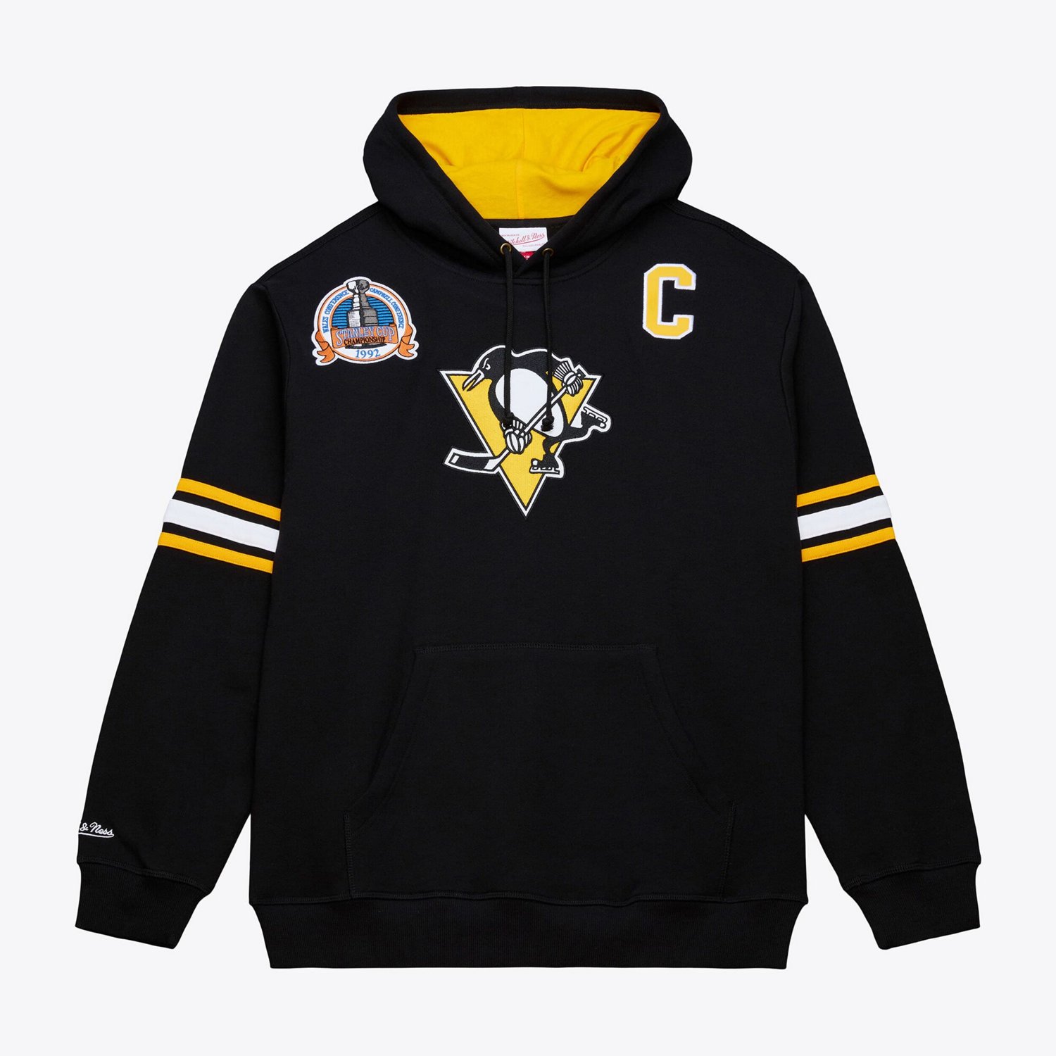 Mitchell  Ness Mario Lemieux Pittsburgh Penguins 1992 Name  Number Premium Pullover Hoodie