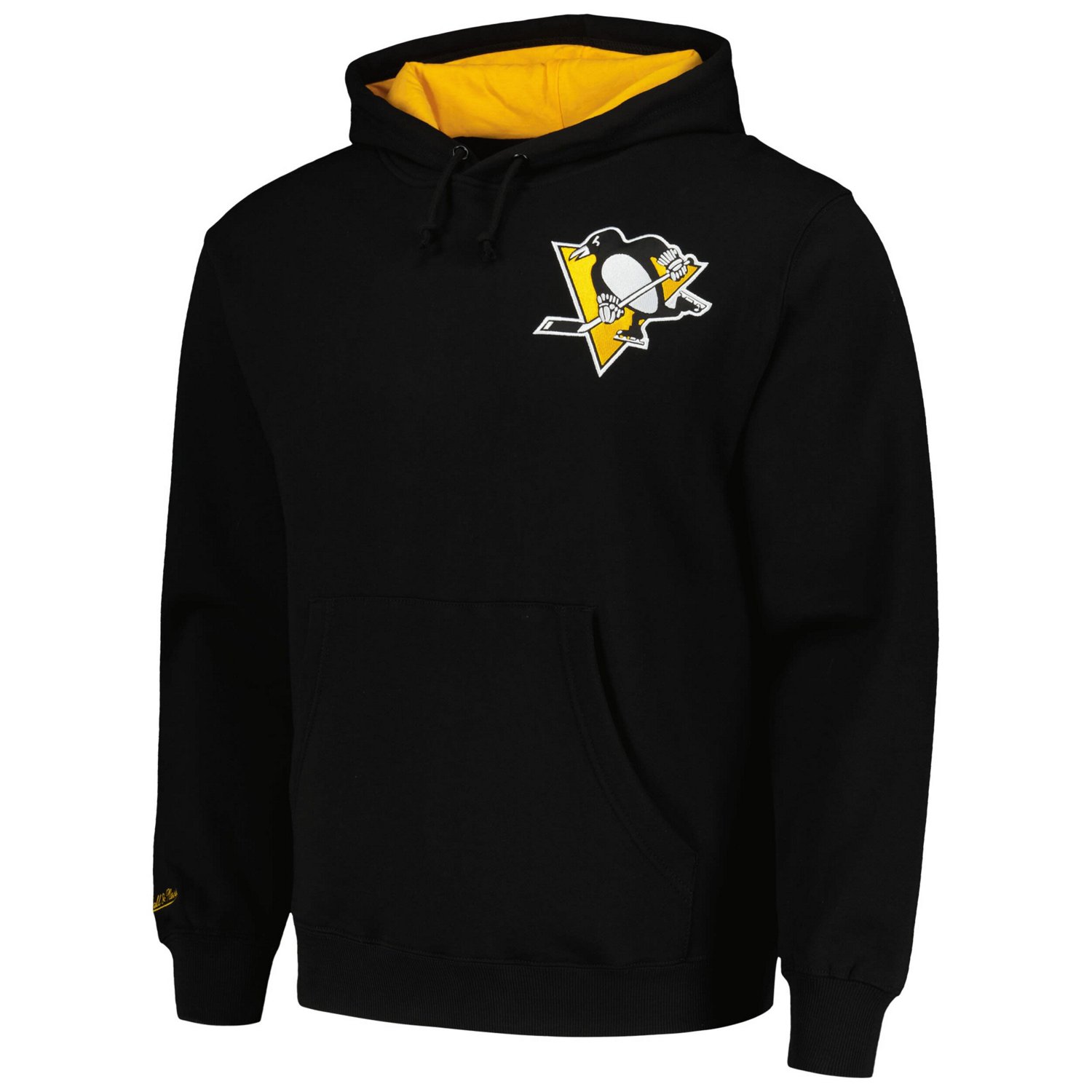 Mitchell  Ness Mario Lemieux Pittsburgh Penguins Premium Name Number Fleece Pullover Sweatshirt