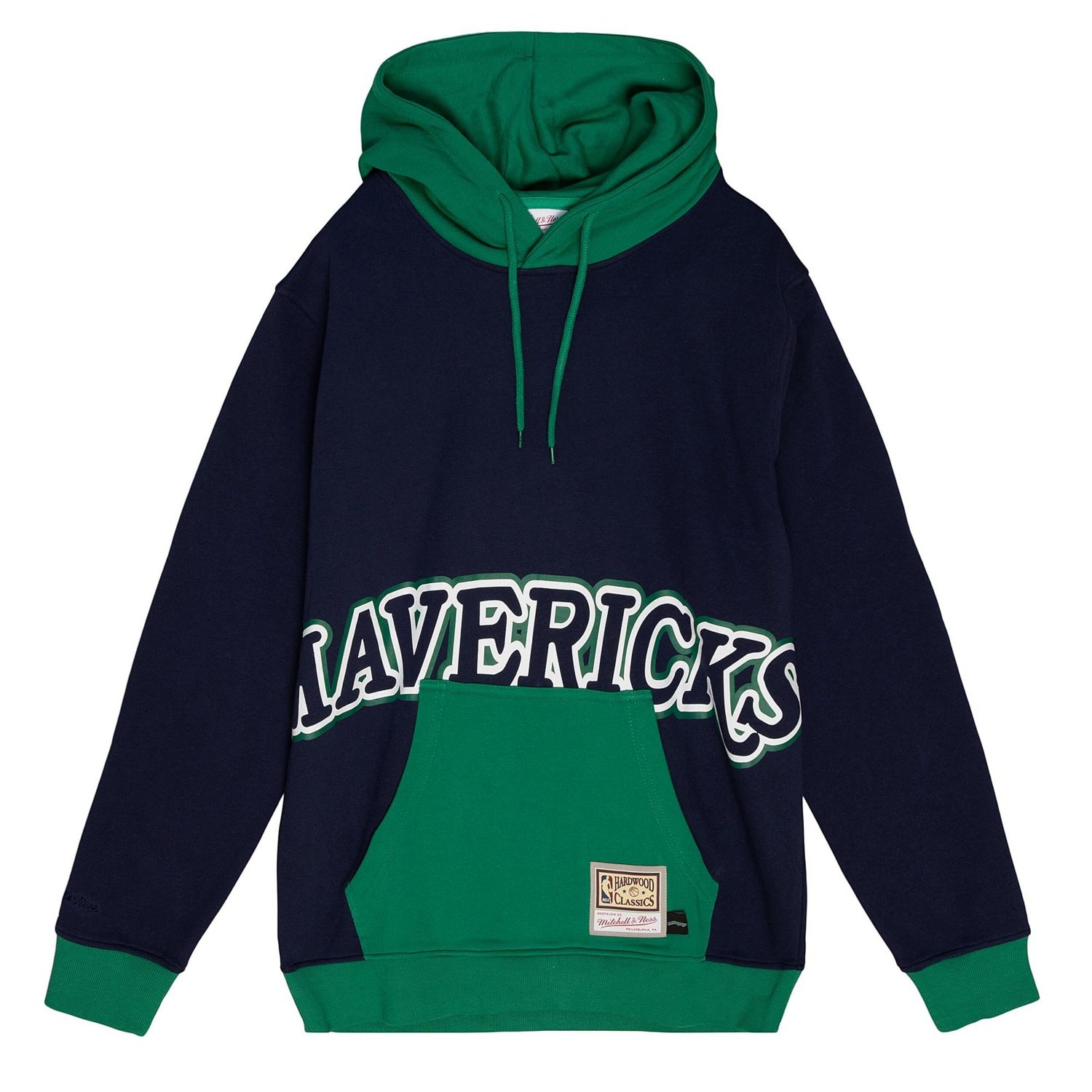 Mitchell & Ness Men’s Dallas Mavericks Hardwood Classics Big Face 5.0 Pullover Hoodie - view number 2